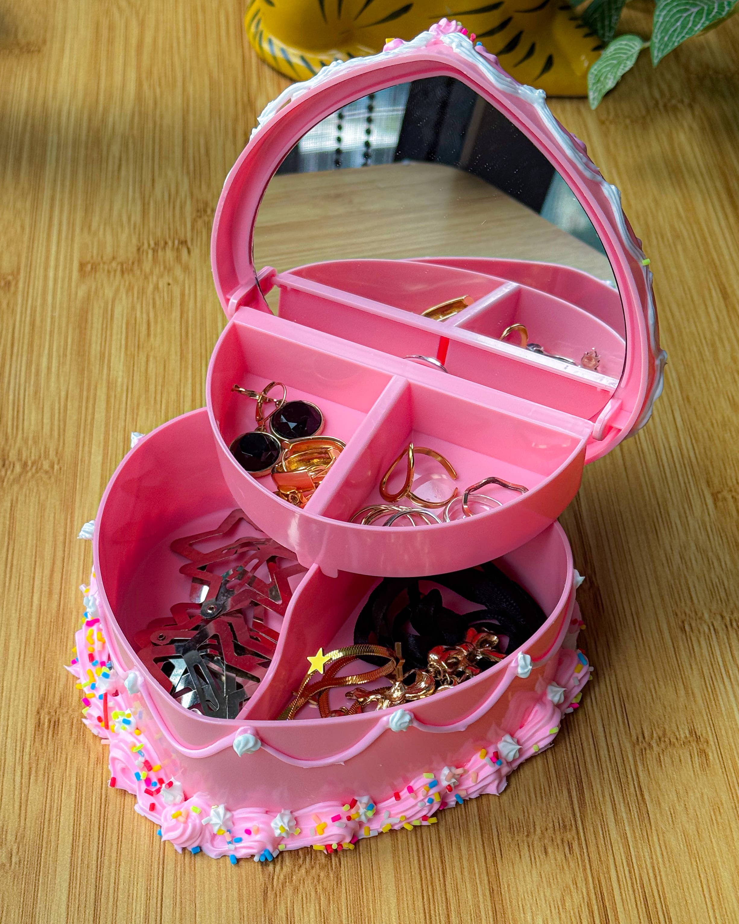 Fake Cake Jewelry Box Decoden Kit - Purple