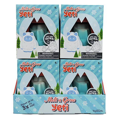 Melt N Grow Yeti, Holiday, Christmas, stocking stuffer