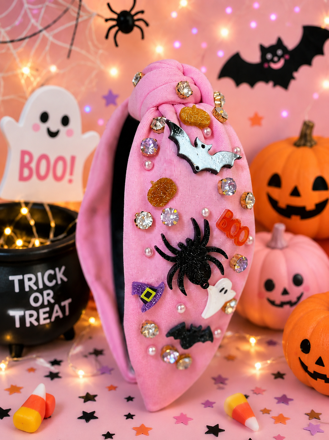 Beaded Headband - Spooky Chic