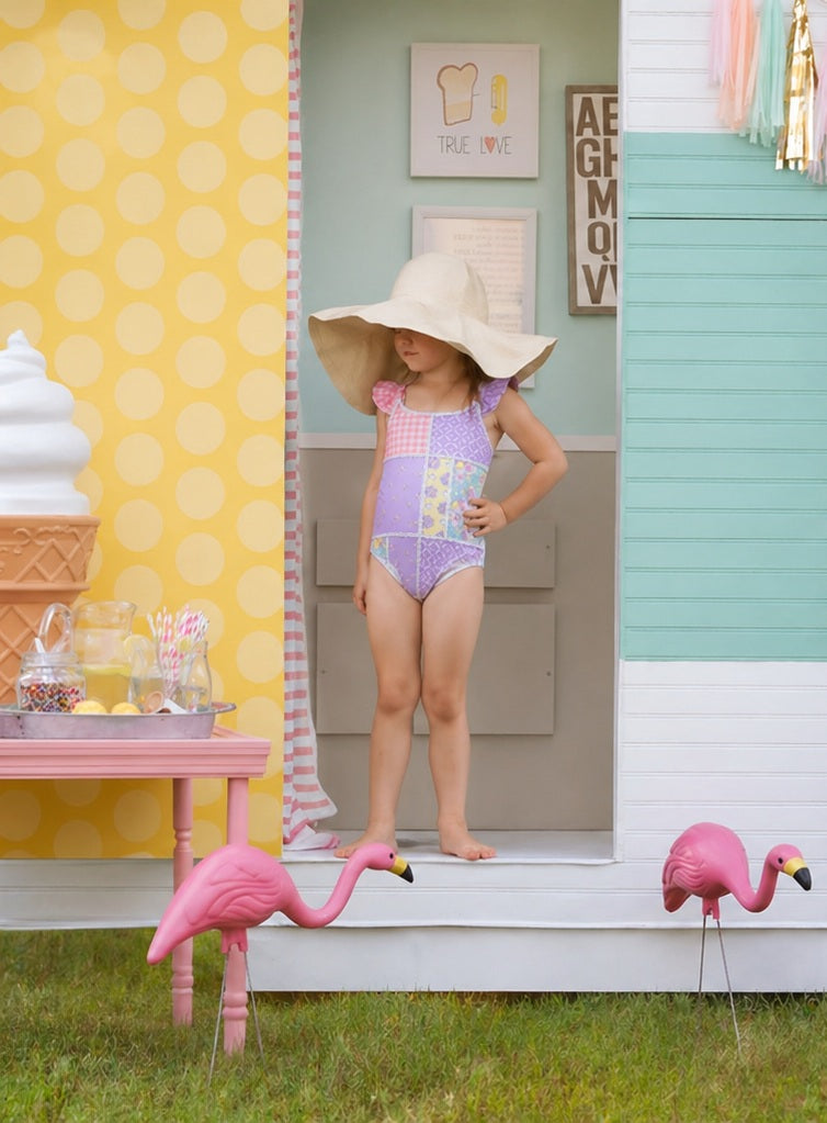 Claire Swimsuit - Wisteria (Pre-Order)