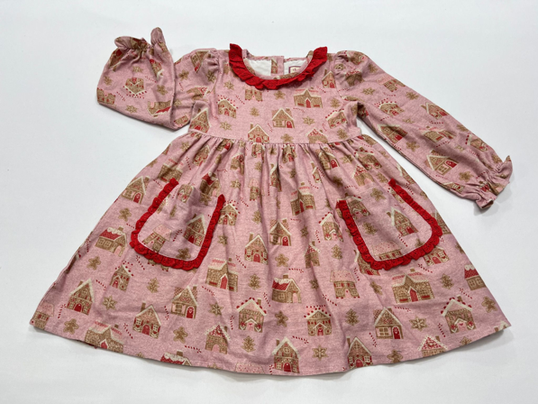 Penelope Knit Dress - Gingerbread Lane