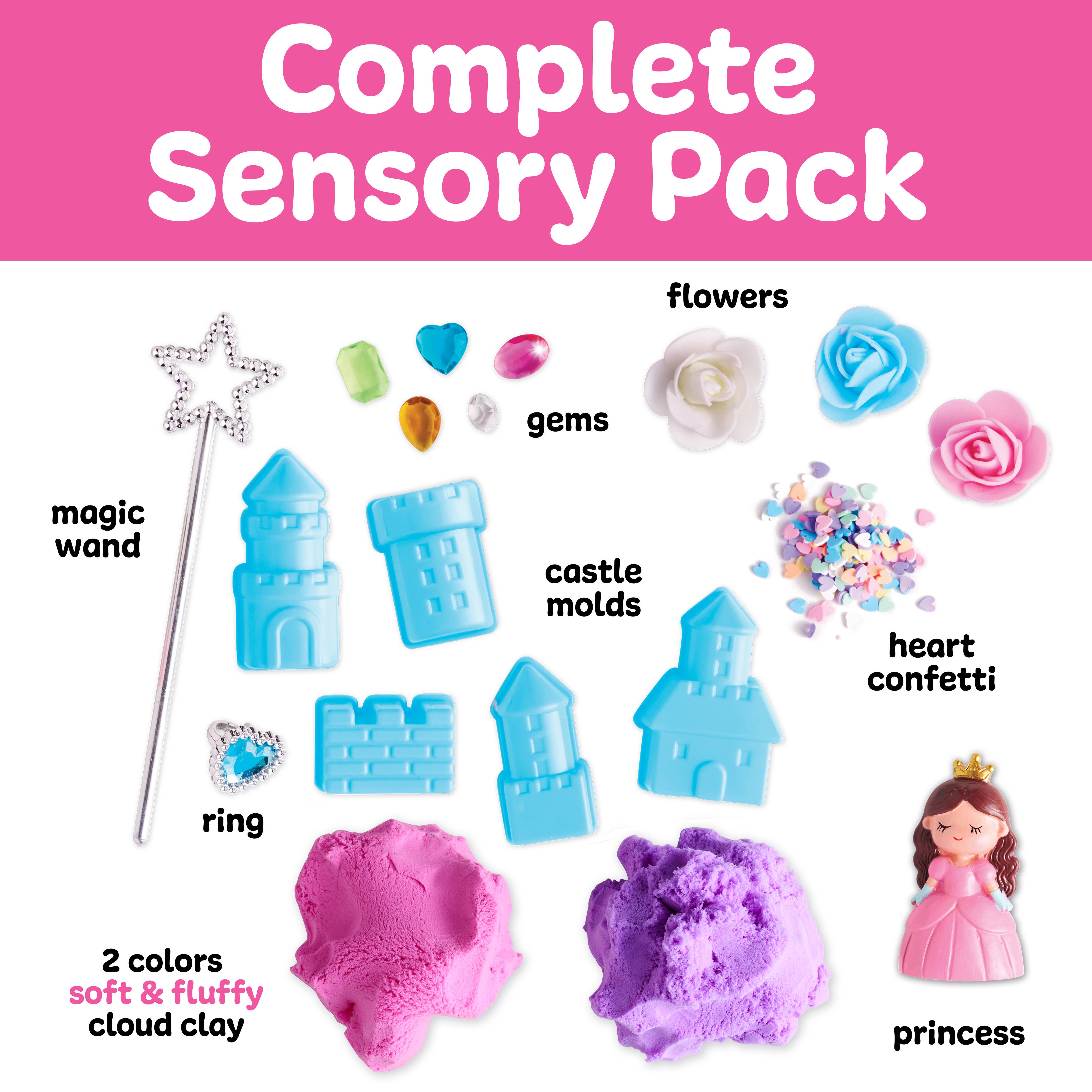 Sensory Pack Princess On the Go Play Set for Kids