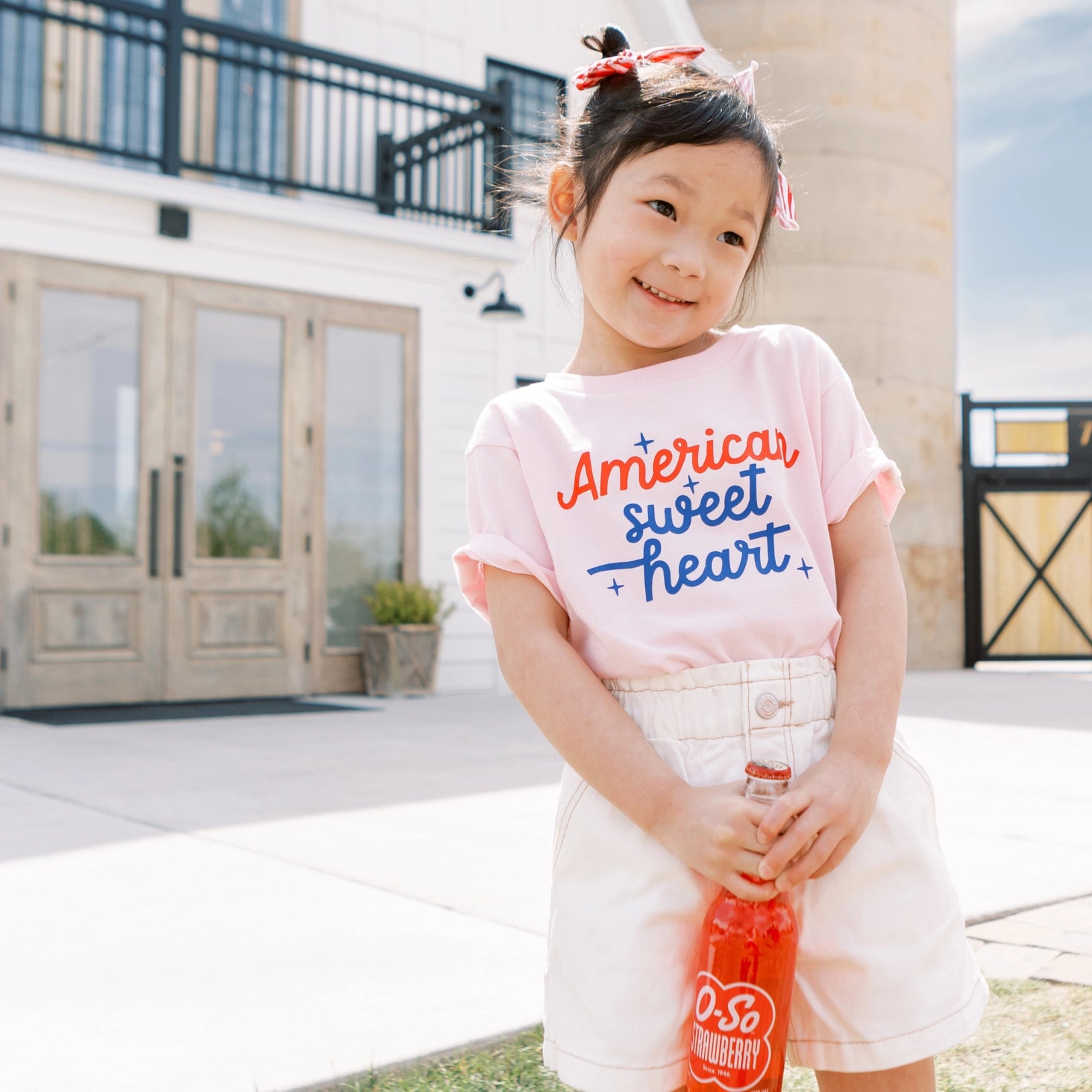 America's Sweetheart - Girl's Graphic Tee
