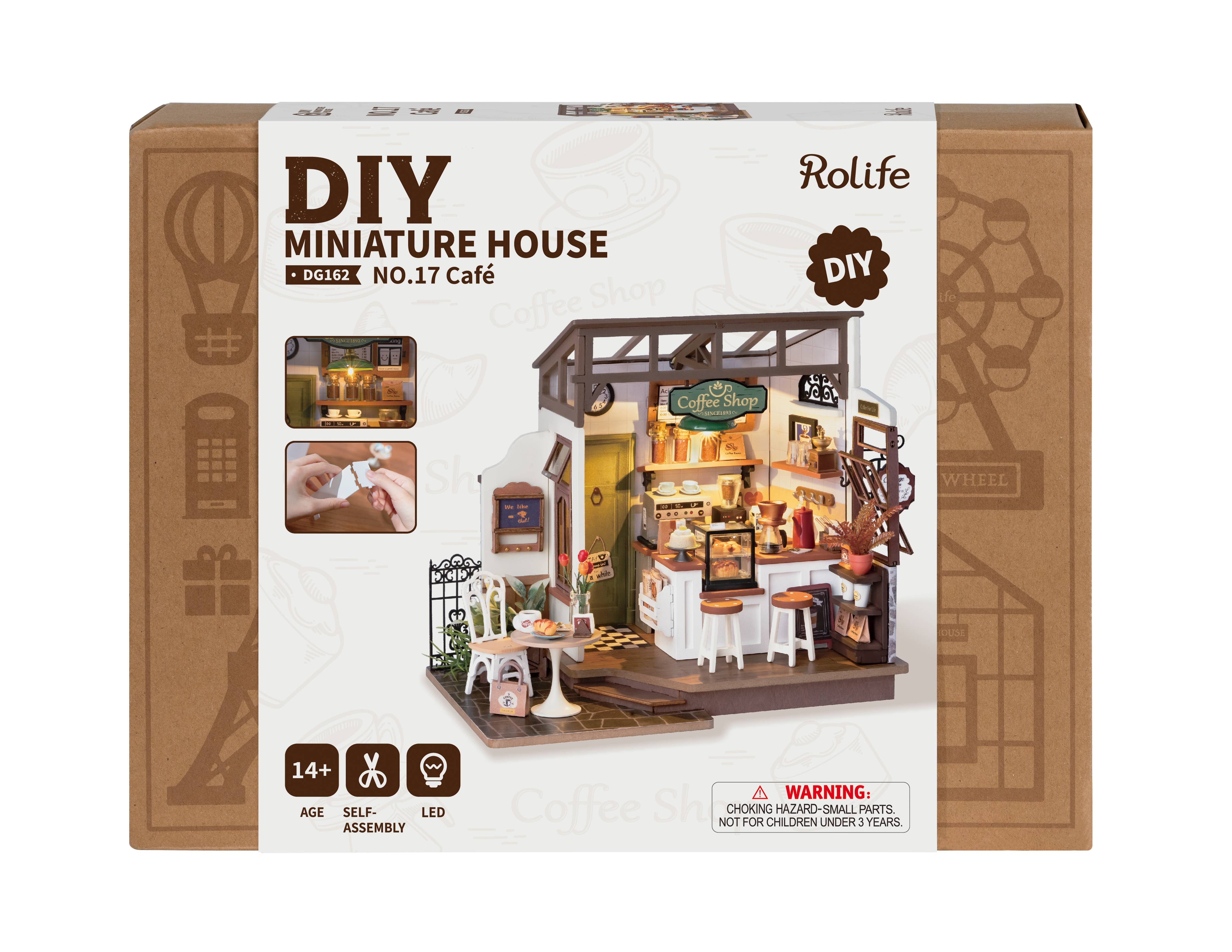 Café Rolife DIY Miniature House