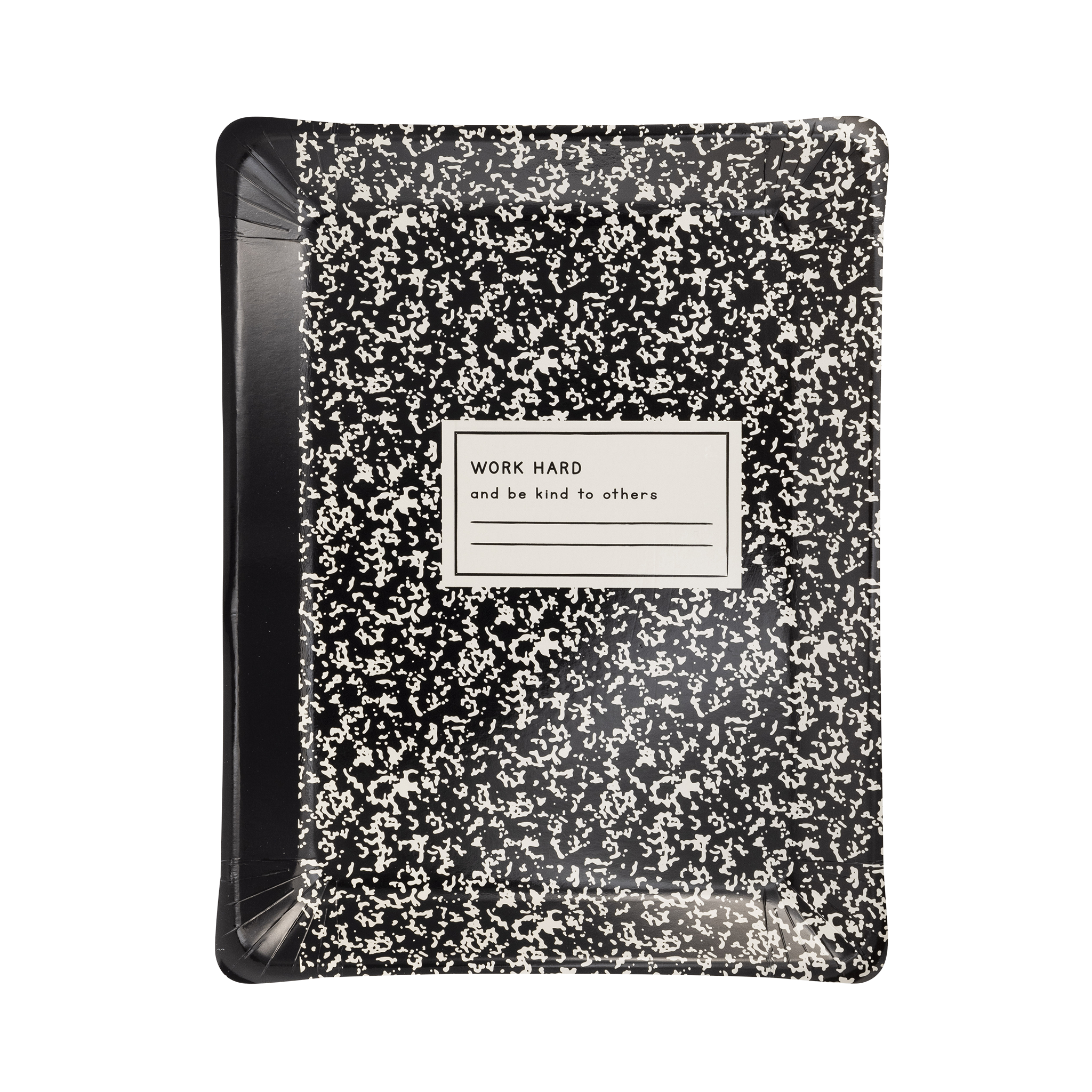 Composition Notebook Plate - 8 PK