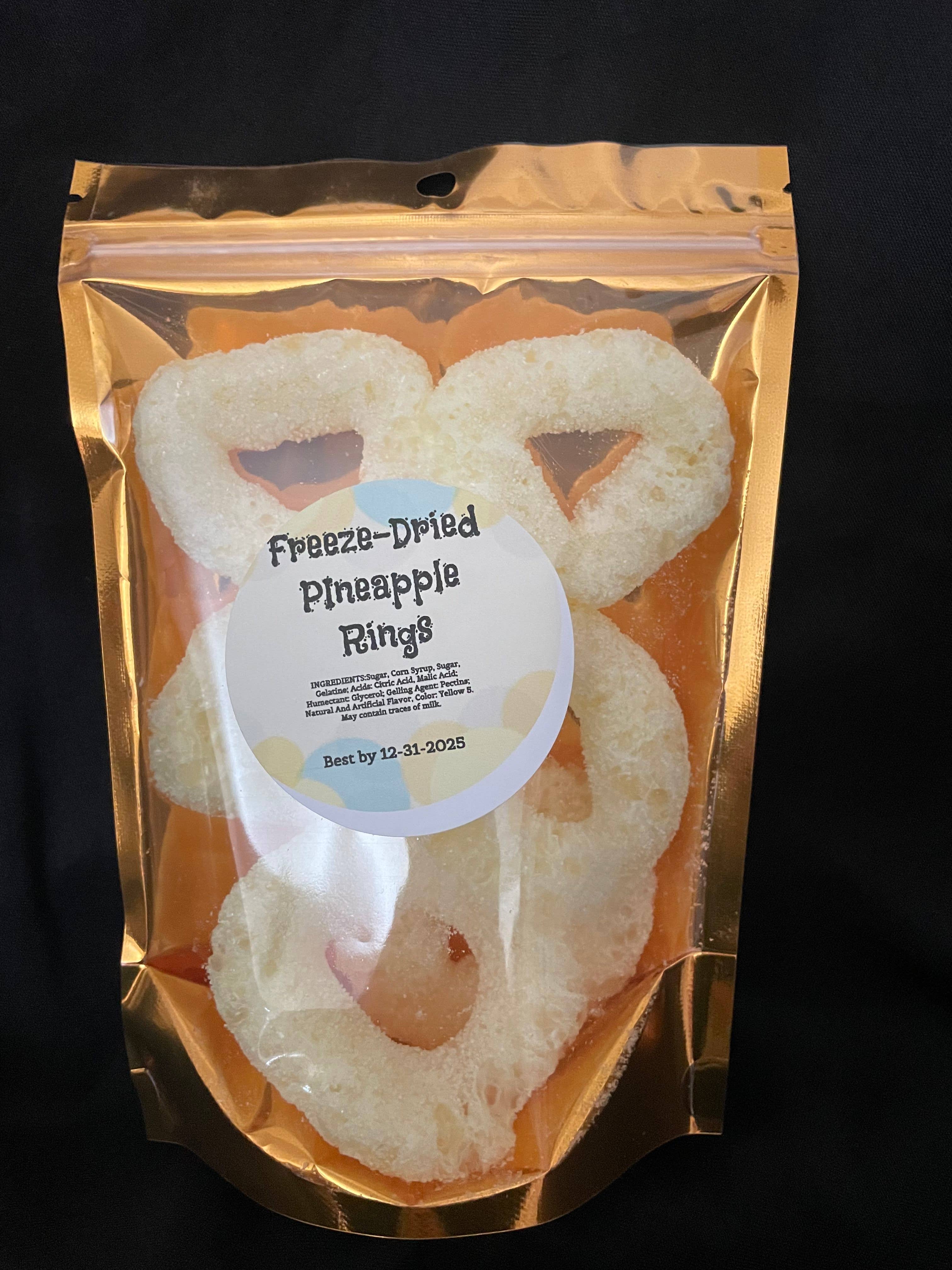 Freeze Dried candy Fruit Rings: Peach