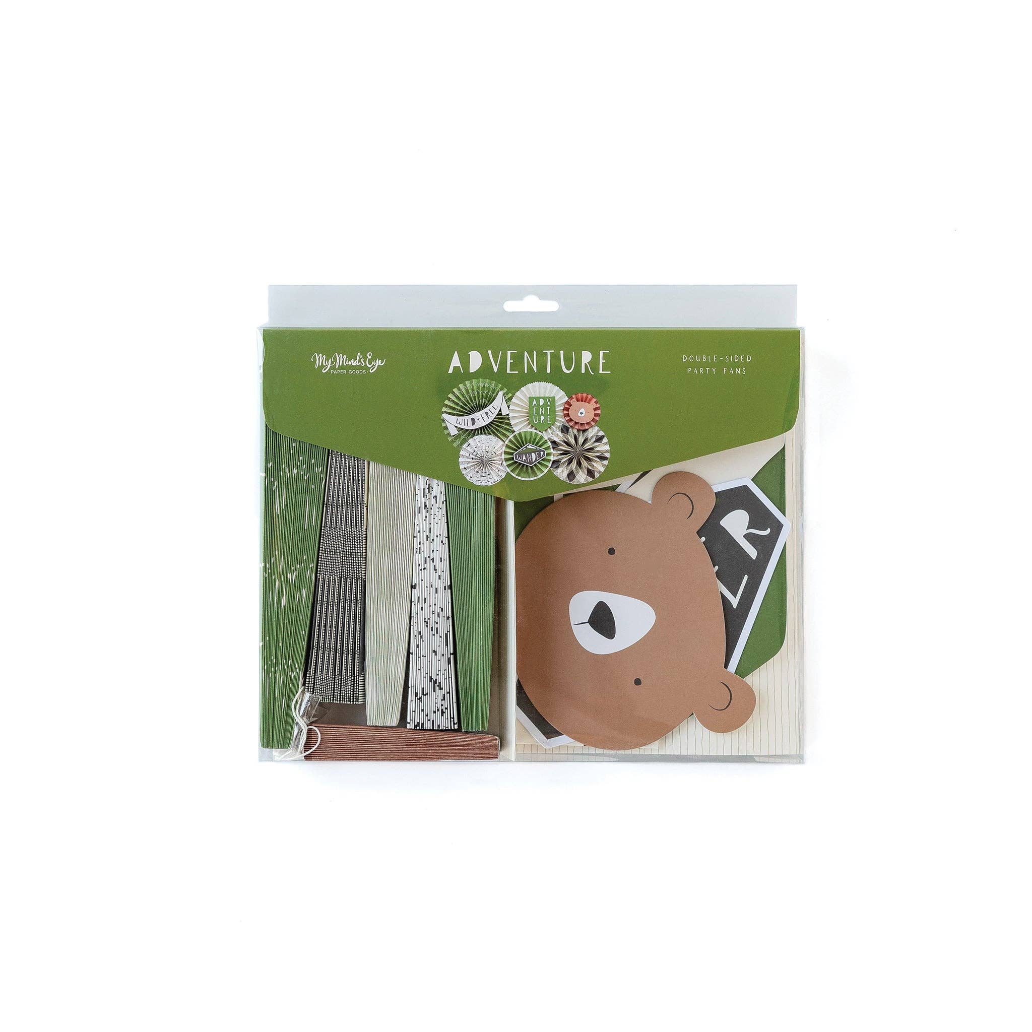 Adventure Party Fans Decor