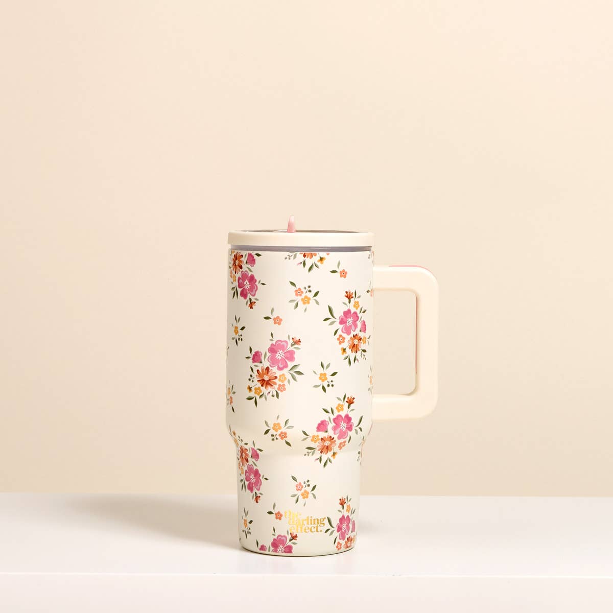 20 oz Lifestyle Flip Straw Tumbler–Endless Daydream Cream