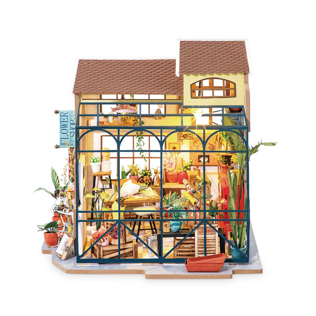 Emily’s Flower Shop DIY Miniature House
