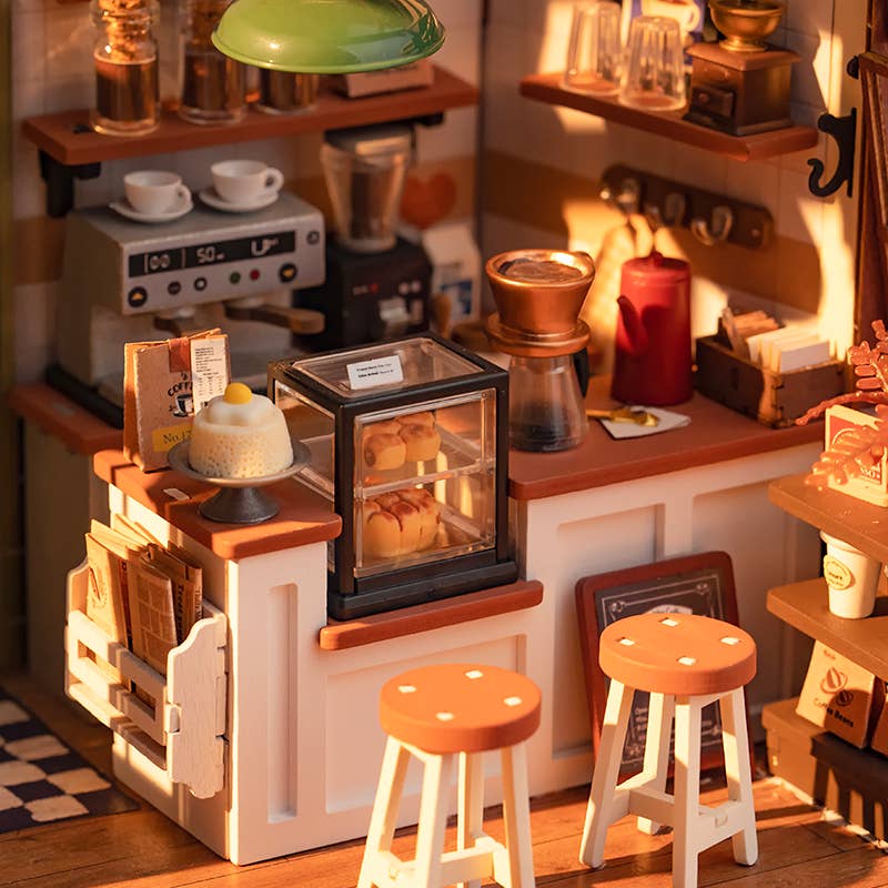 Café Rolife DIY Miniature House