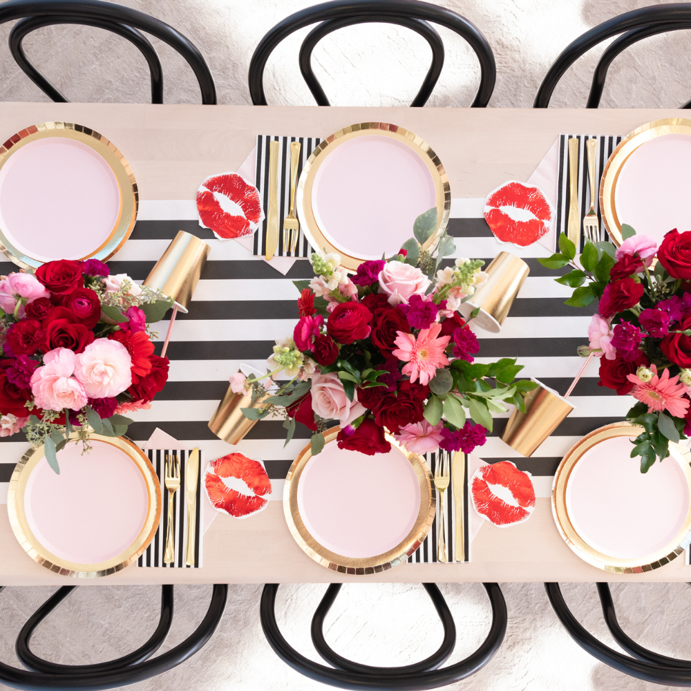 Die-Cut Lip Cocktail Napkins - 20 PK