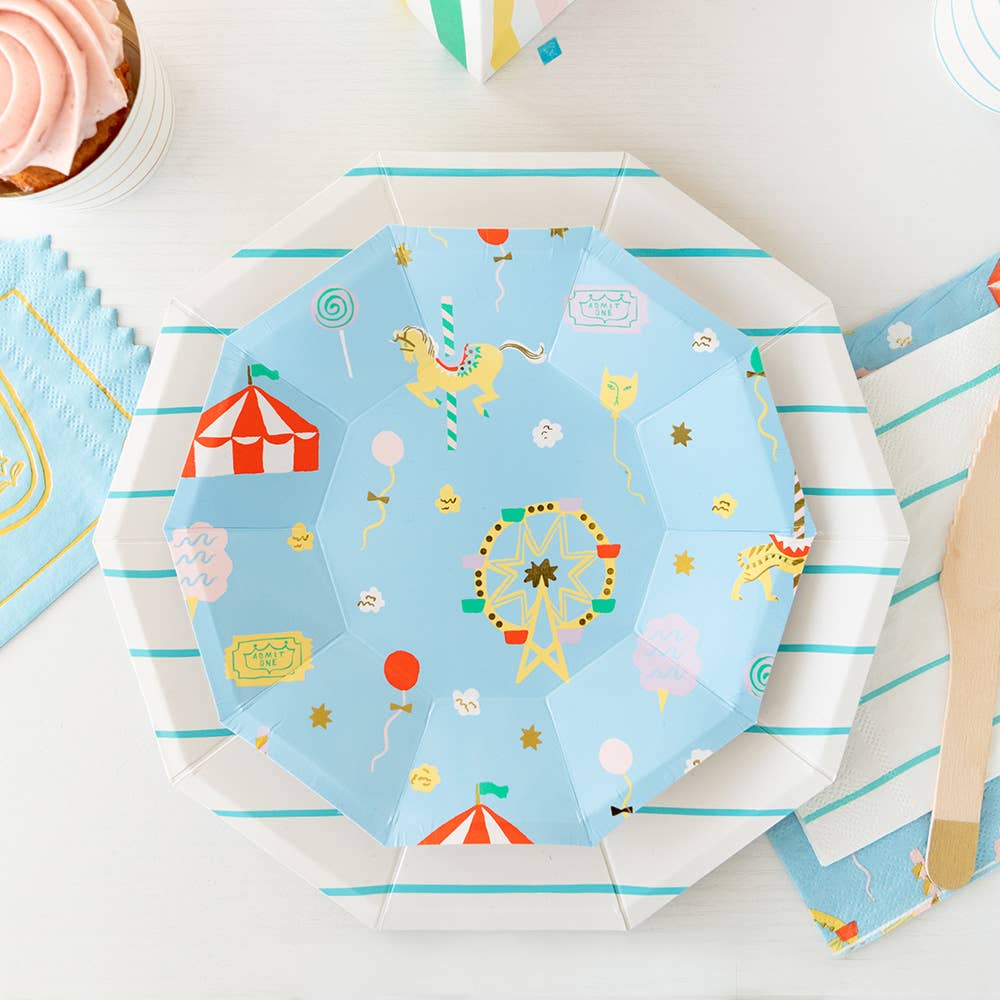 Off to the Fair Dessert Plates - 8 Pk.
