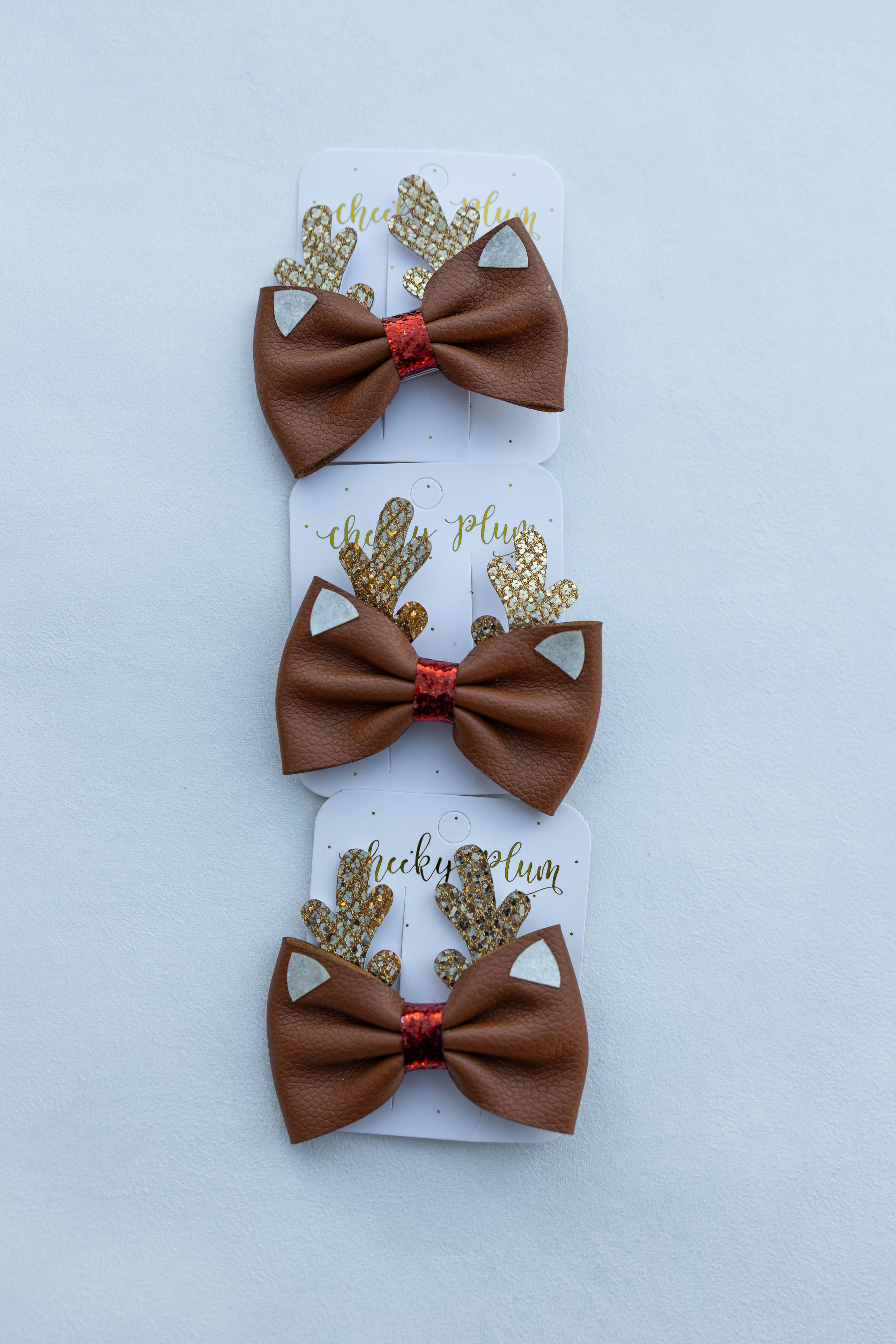 Merry Deer Hair Bow