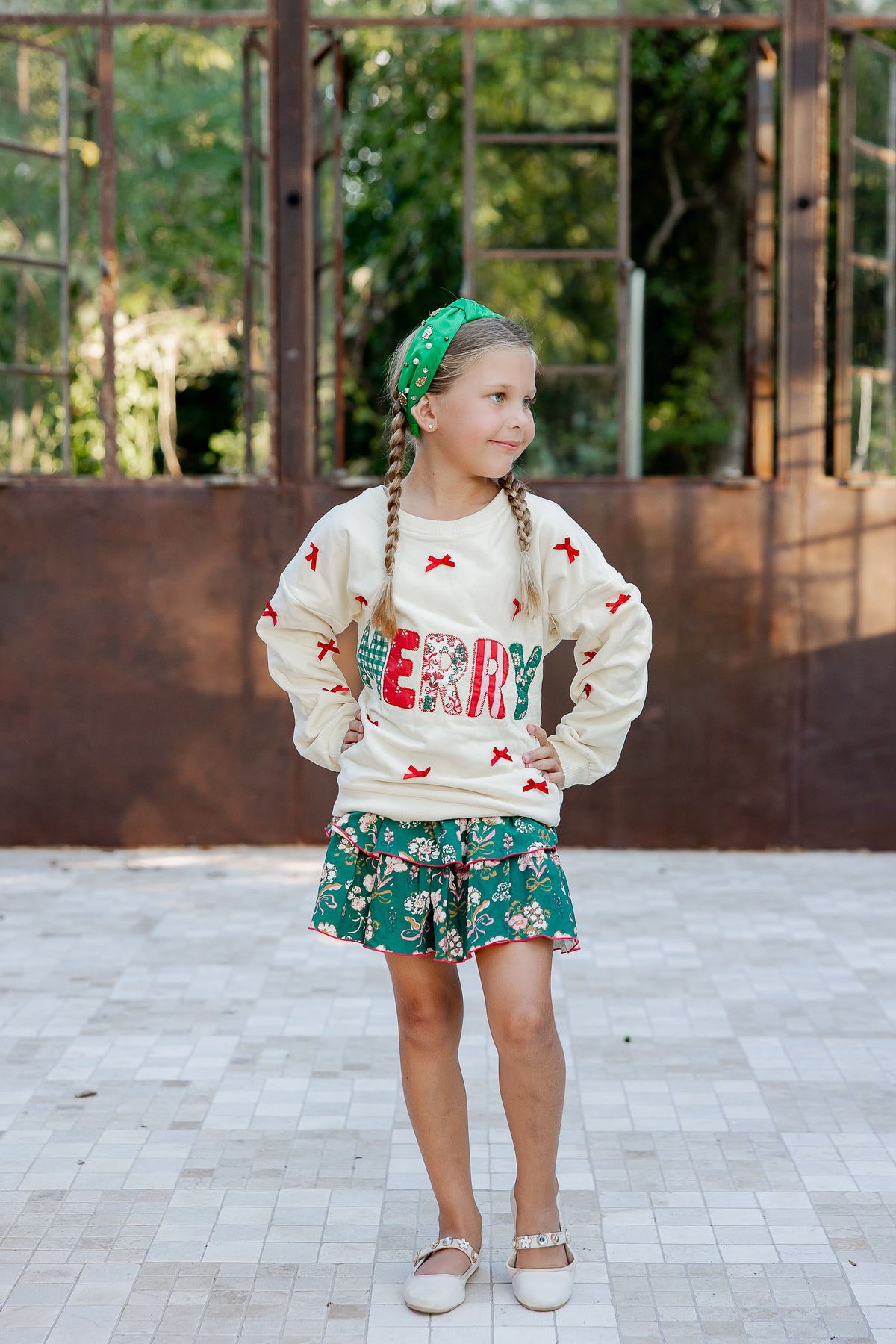 Blaire Skirt - Mistletoe Manor (Pre-Order ships end of October)
