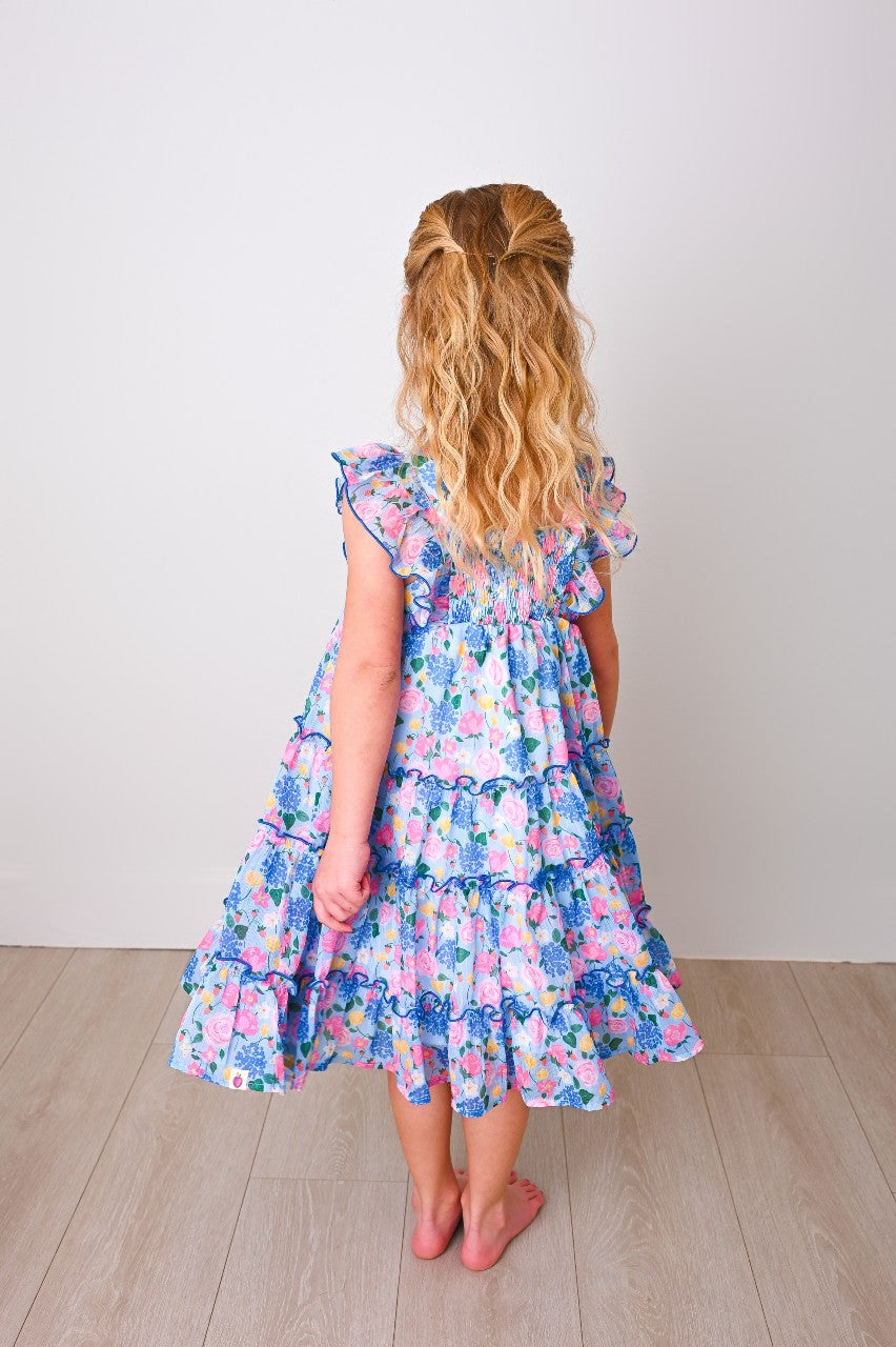 Brielle Dress - Floral Fairytale