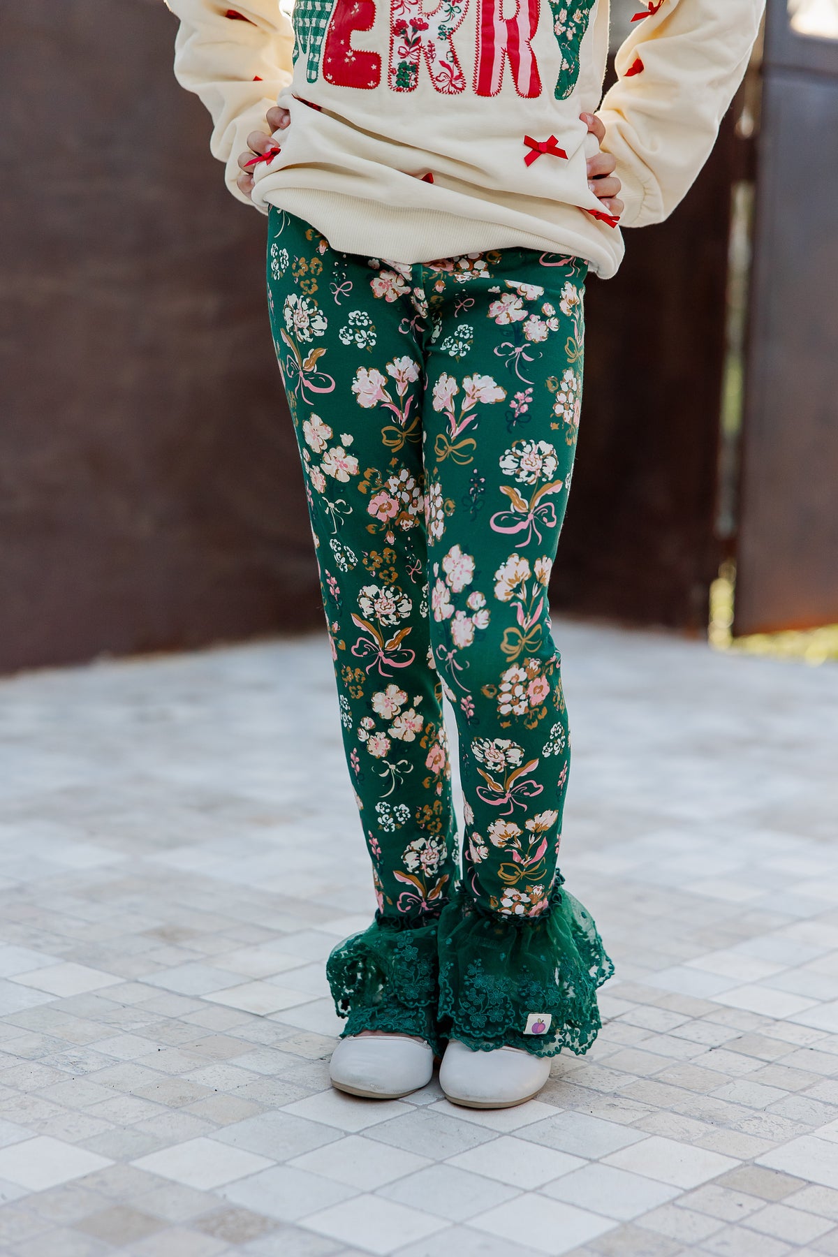 Leggings - Mistletoe Manor (Pre-Order ships end of October)