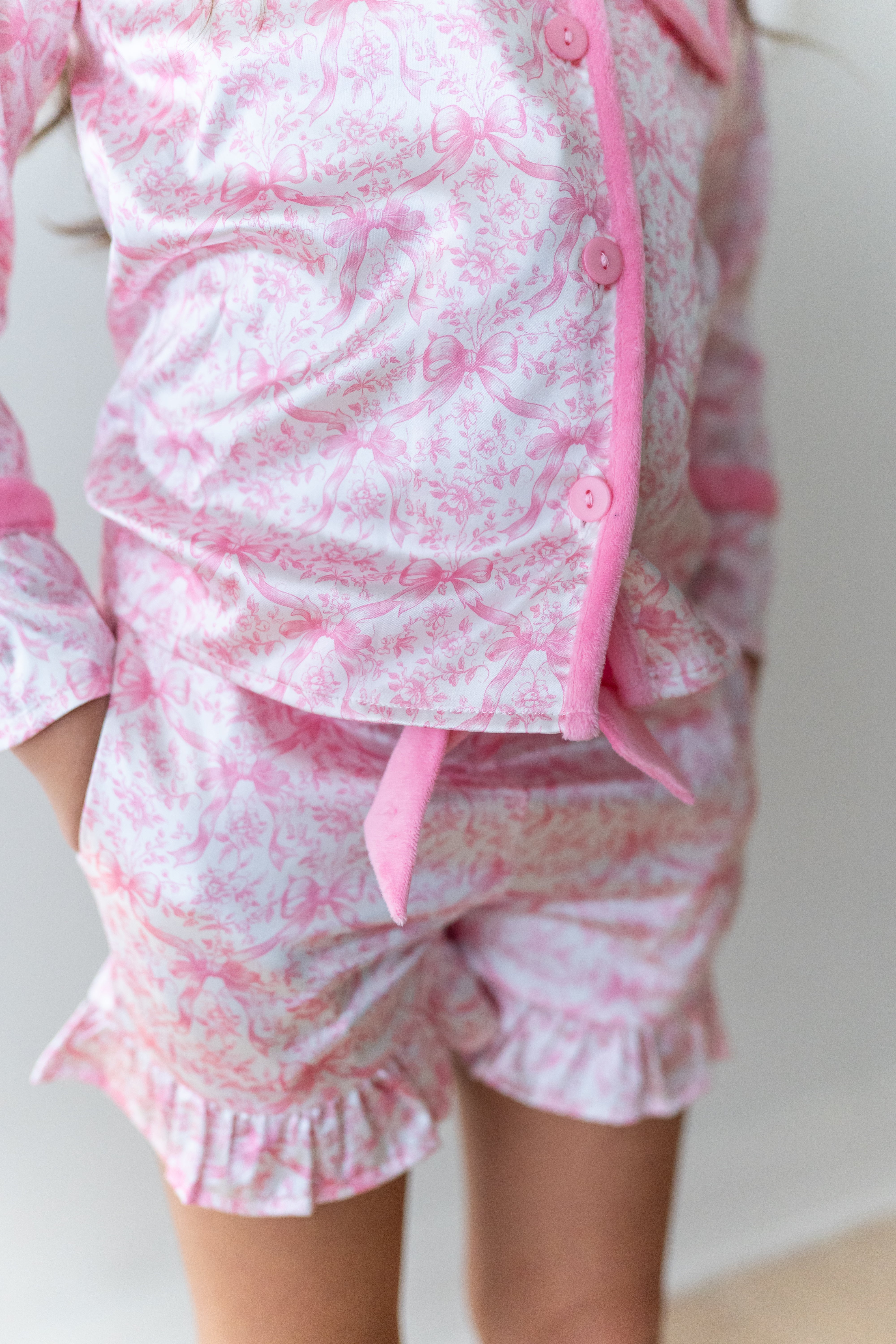Satin Loungewear Set - Heirloom Rose