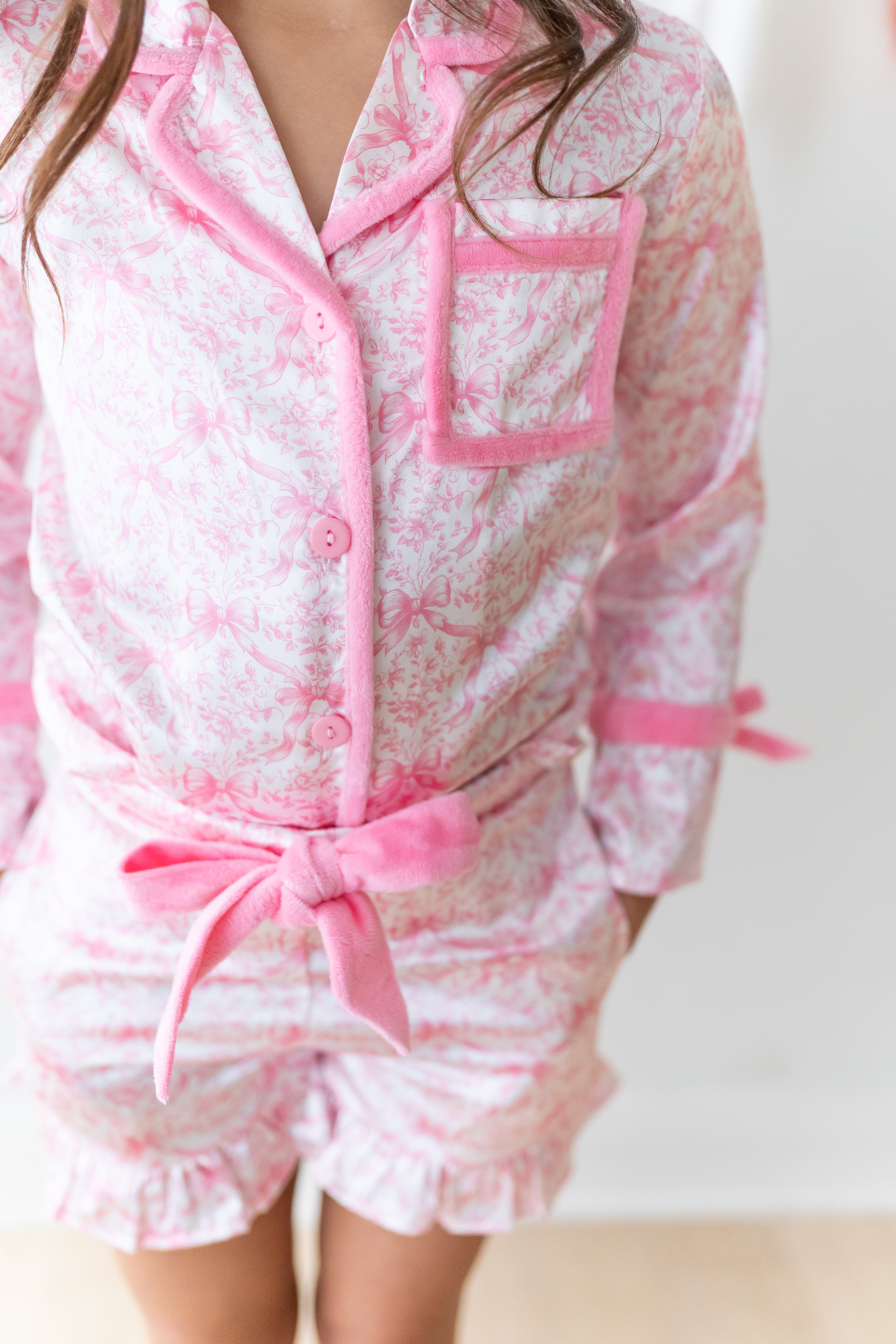 Satin Loungewear Set - Heirloom Rose