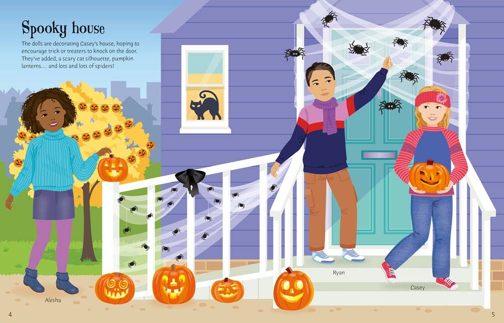 Sticker Dolly Dressing Trick Or Treat