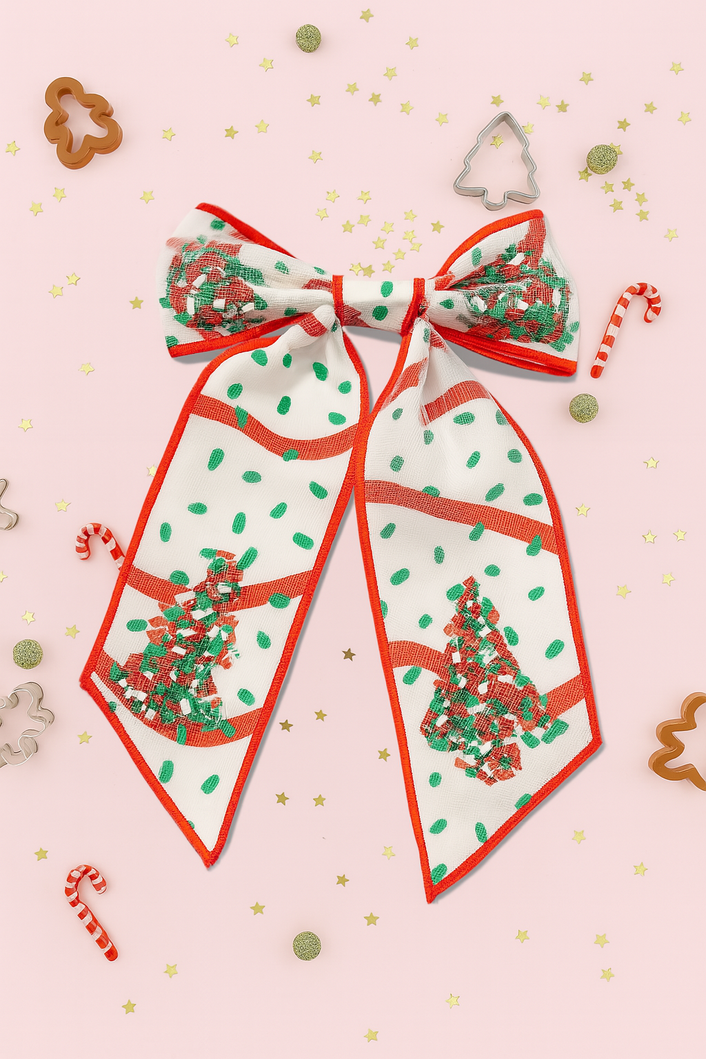 Mesh Shaker Bow - Tree Cake Twist