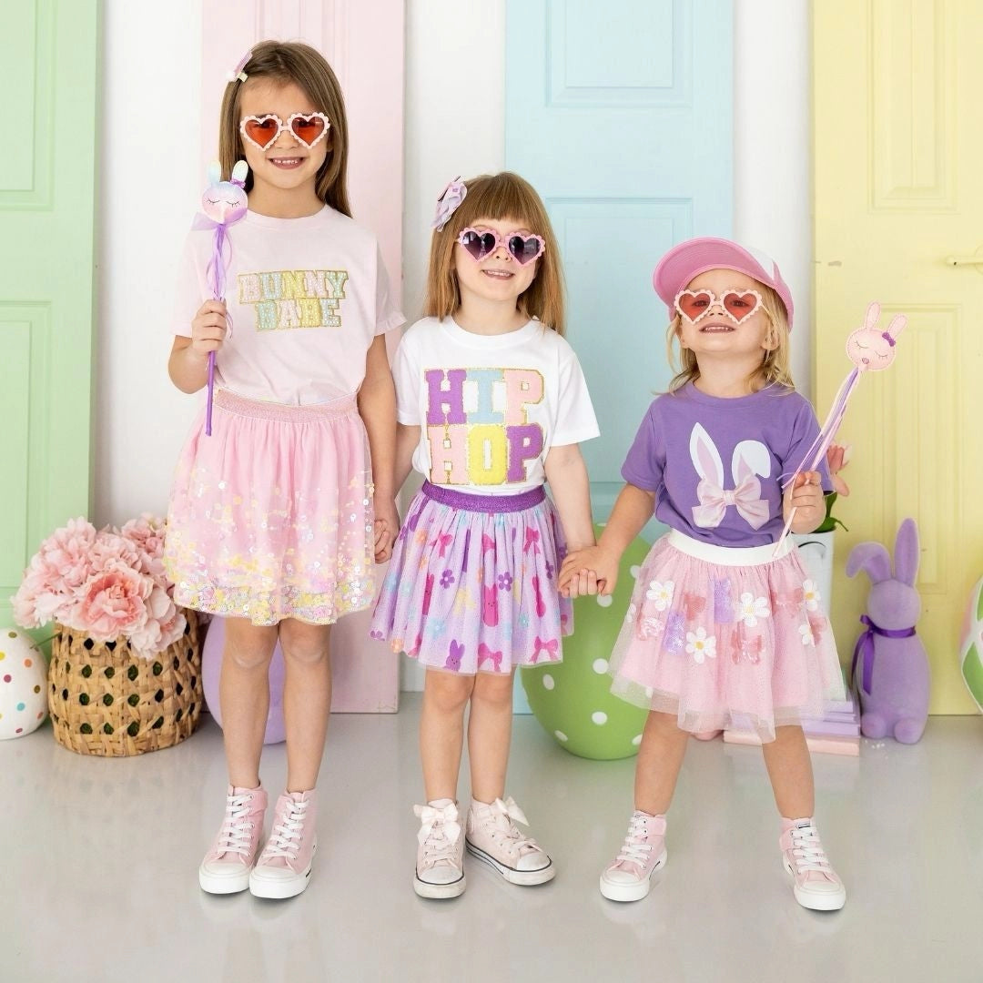 Sweet Wink Tutu - Bunny Bow Sequin