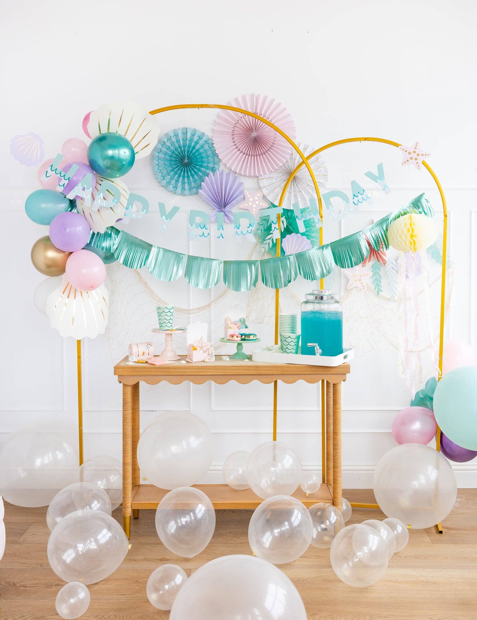 Under the Sea Birthday Jumbo Banner Set