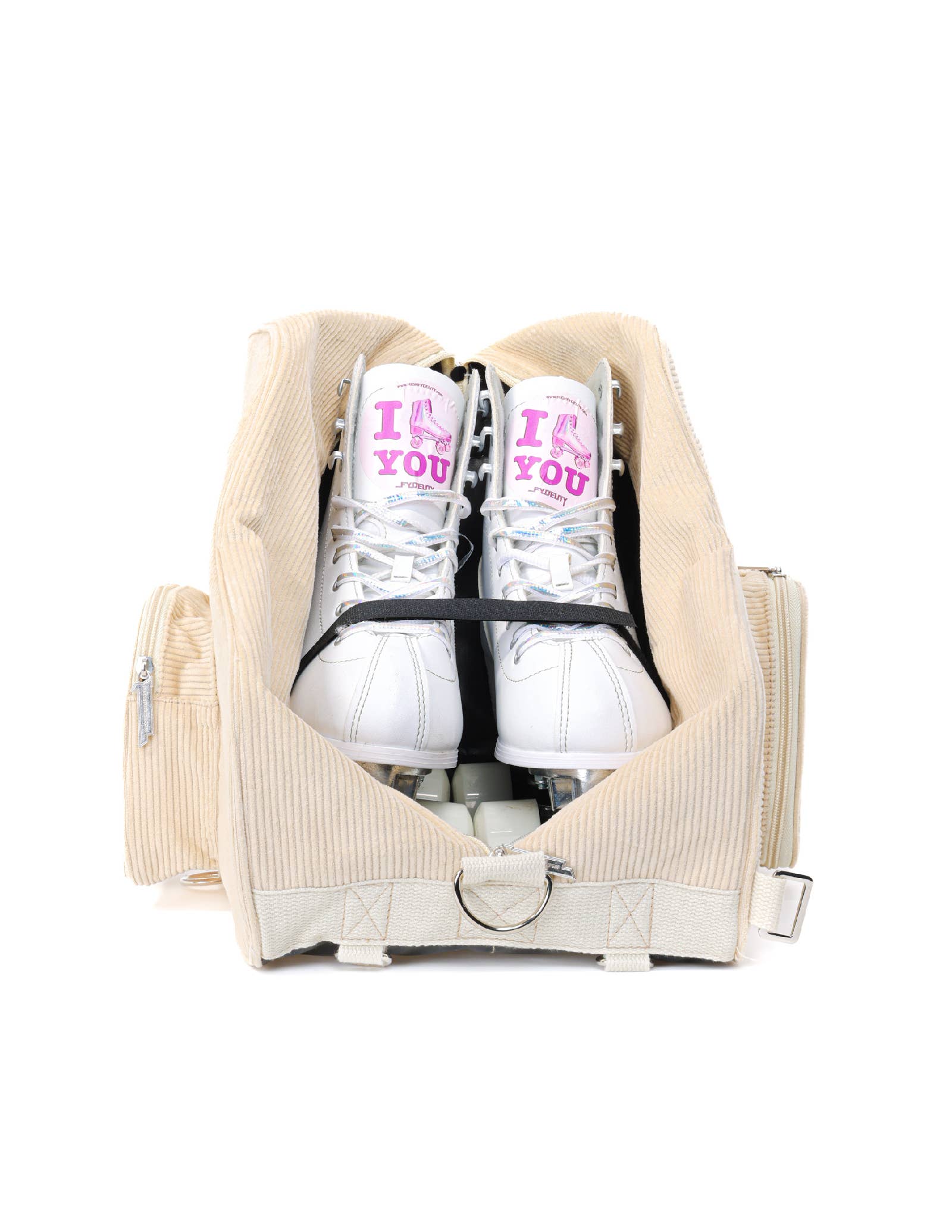 Freewheelin' Roller Skate Backpack Bag | Corduroy Cam