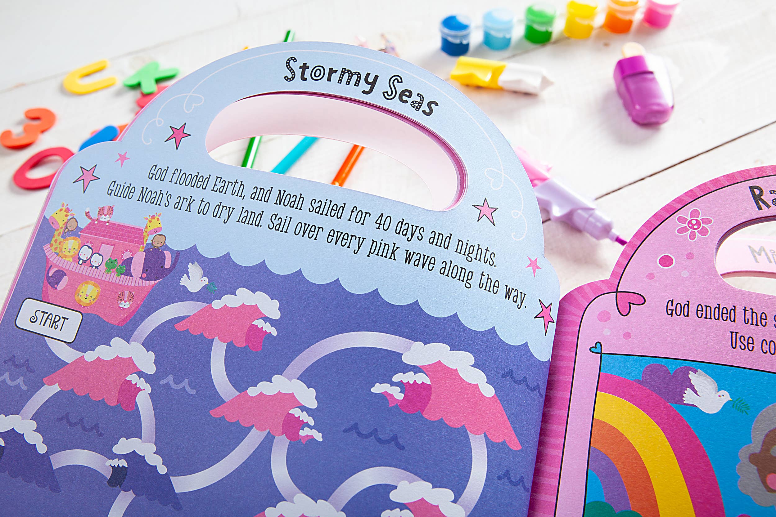 My Pretty Pink Bible Activity Book (Back to School Gifts)