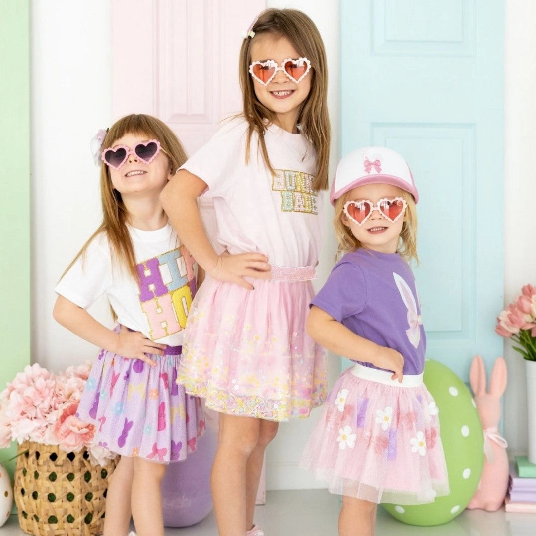 Sweet Wink Tutu - Bunny Bow Sequin