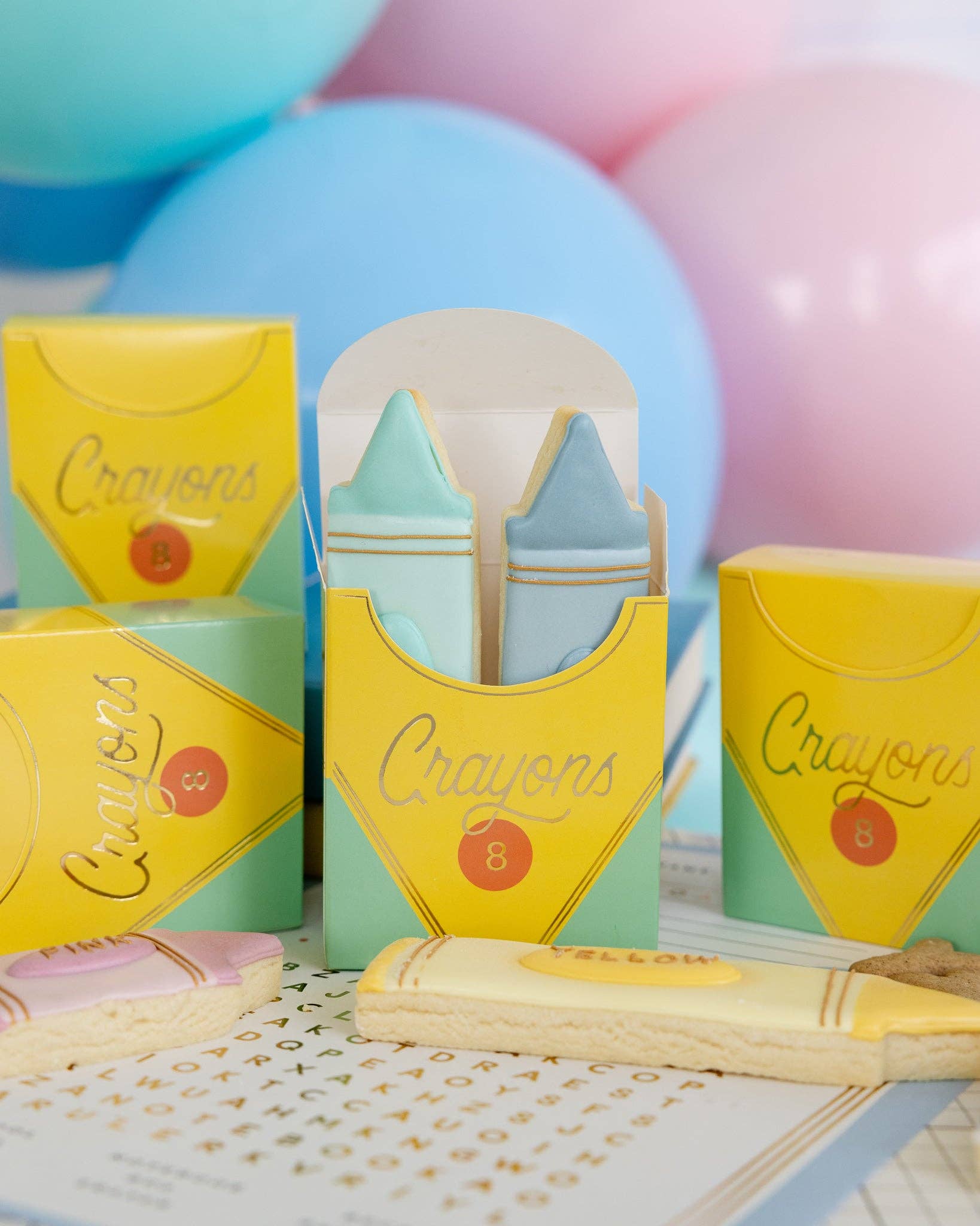 Crayon Treat Boxes - 6 PK