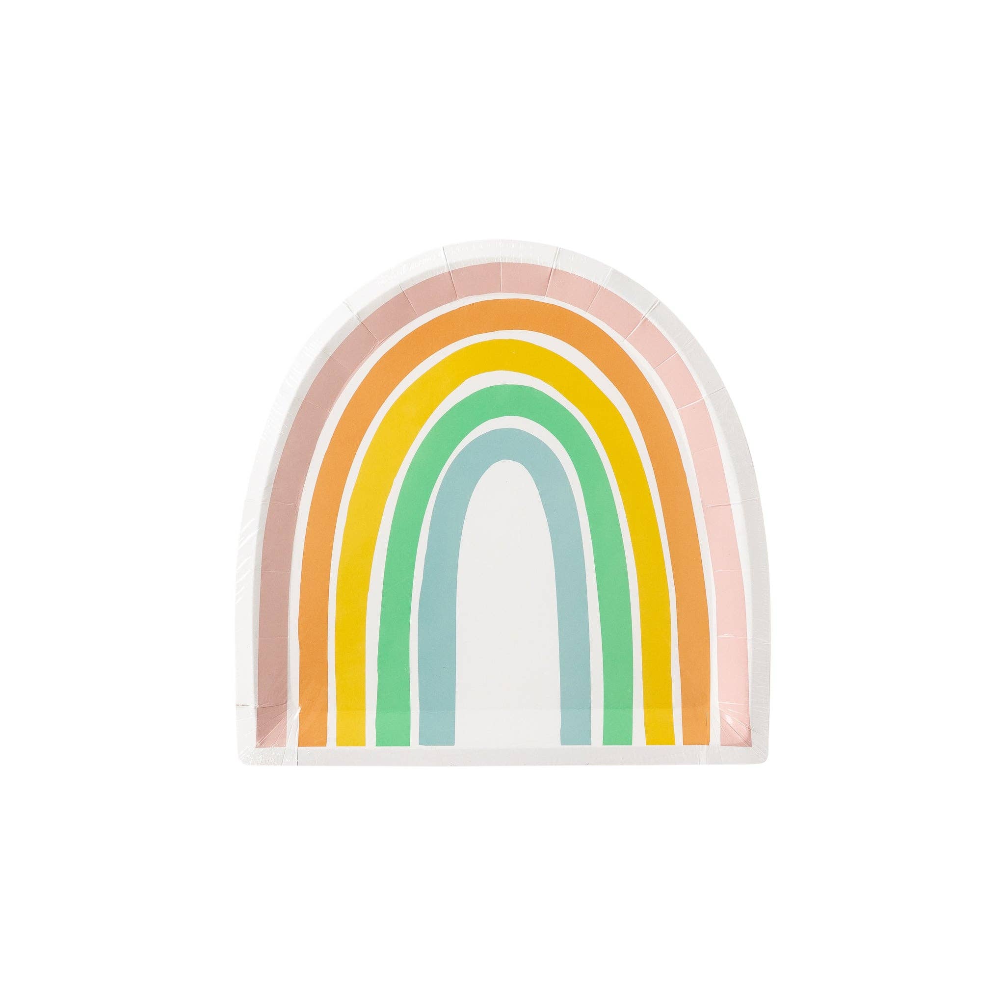 Rainbow Shaped Plate - 8 PK