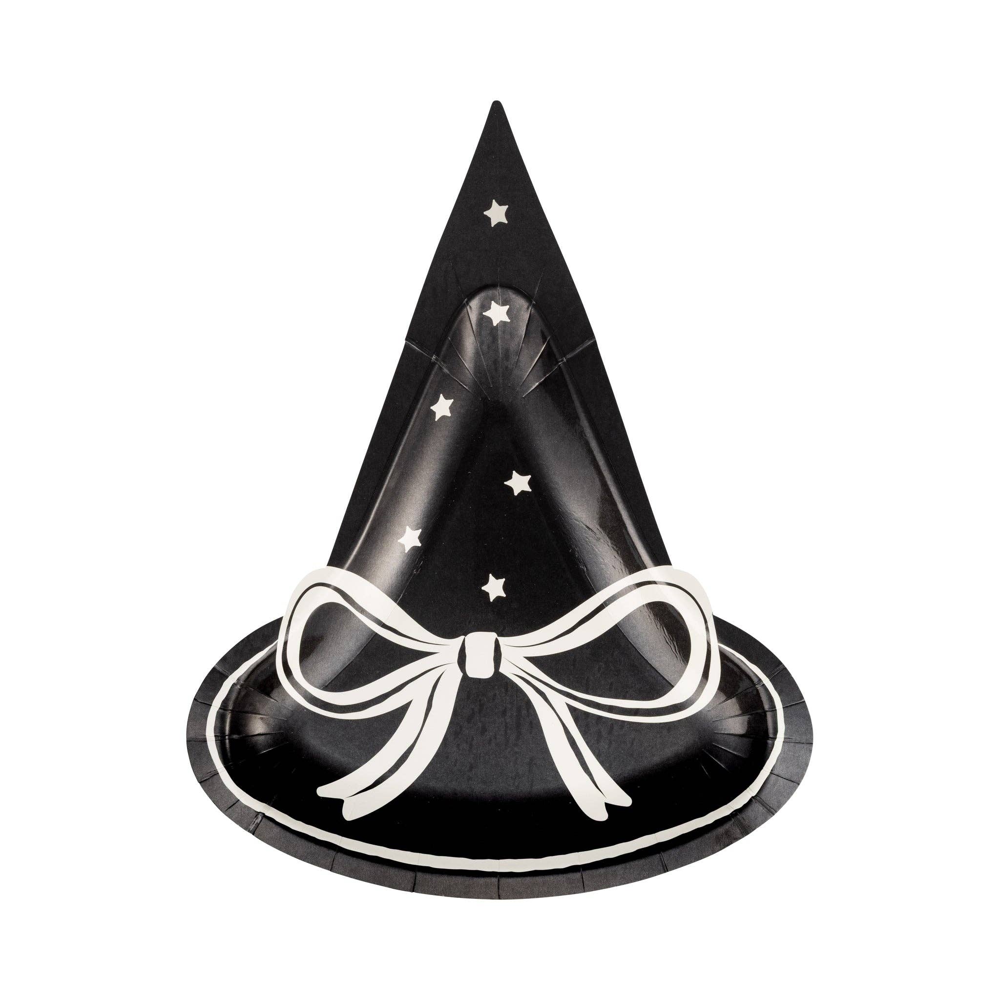 Witch Hat Shaped Paper Plate - 8 PK