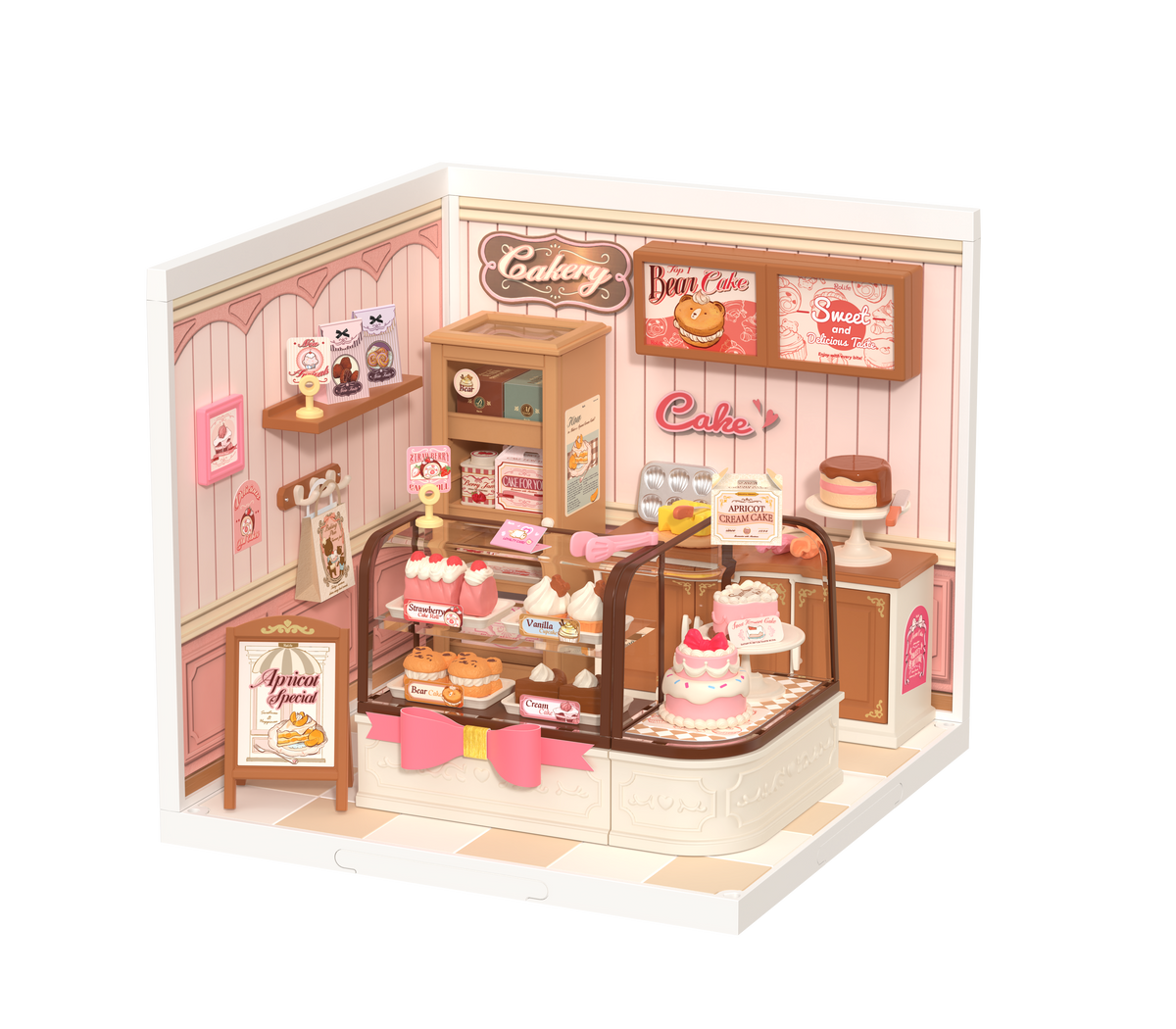 DW019B Rolife Tasty Cake Shop DIY Miniature House