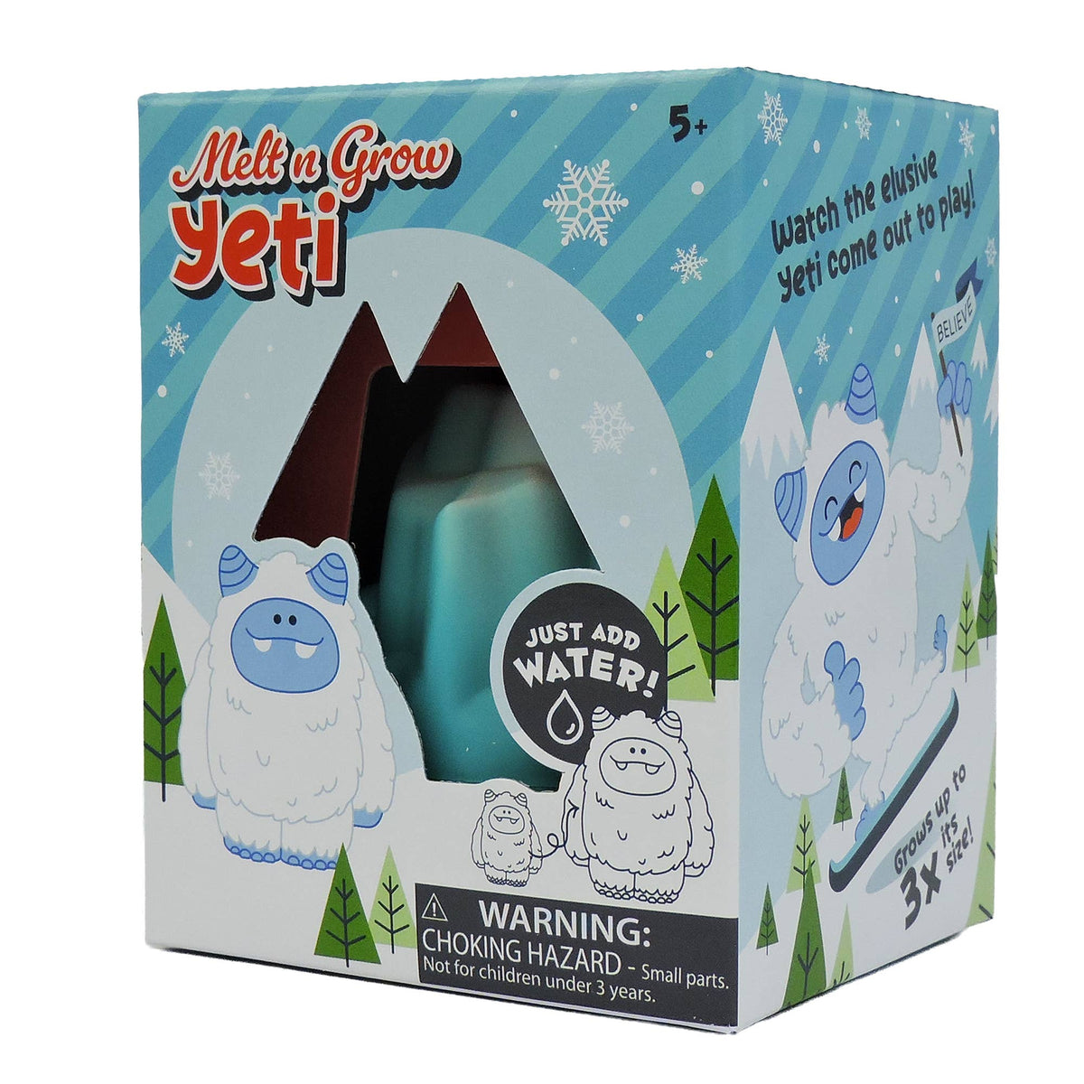 Melt N Grow Yeti, Holiday, Christmas, stocking stuffer