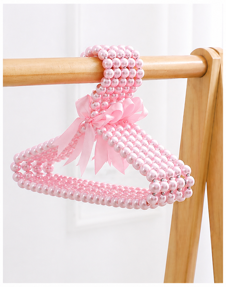 Pearl Clothing Hanger Set (Multiple Colors)