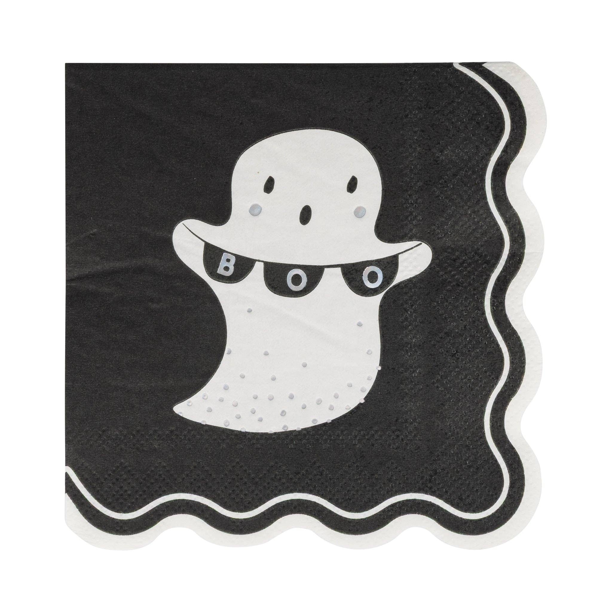 Boo Ghost Cocktail Napkin - 18 PK
