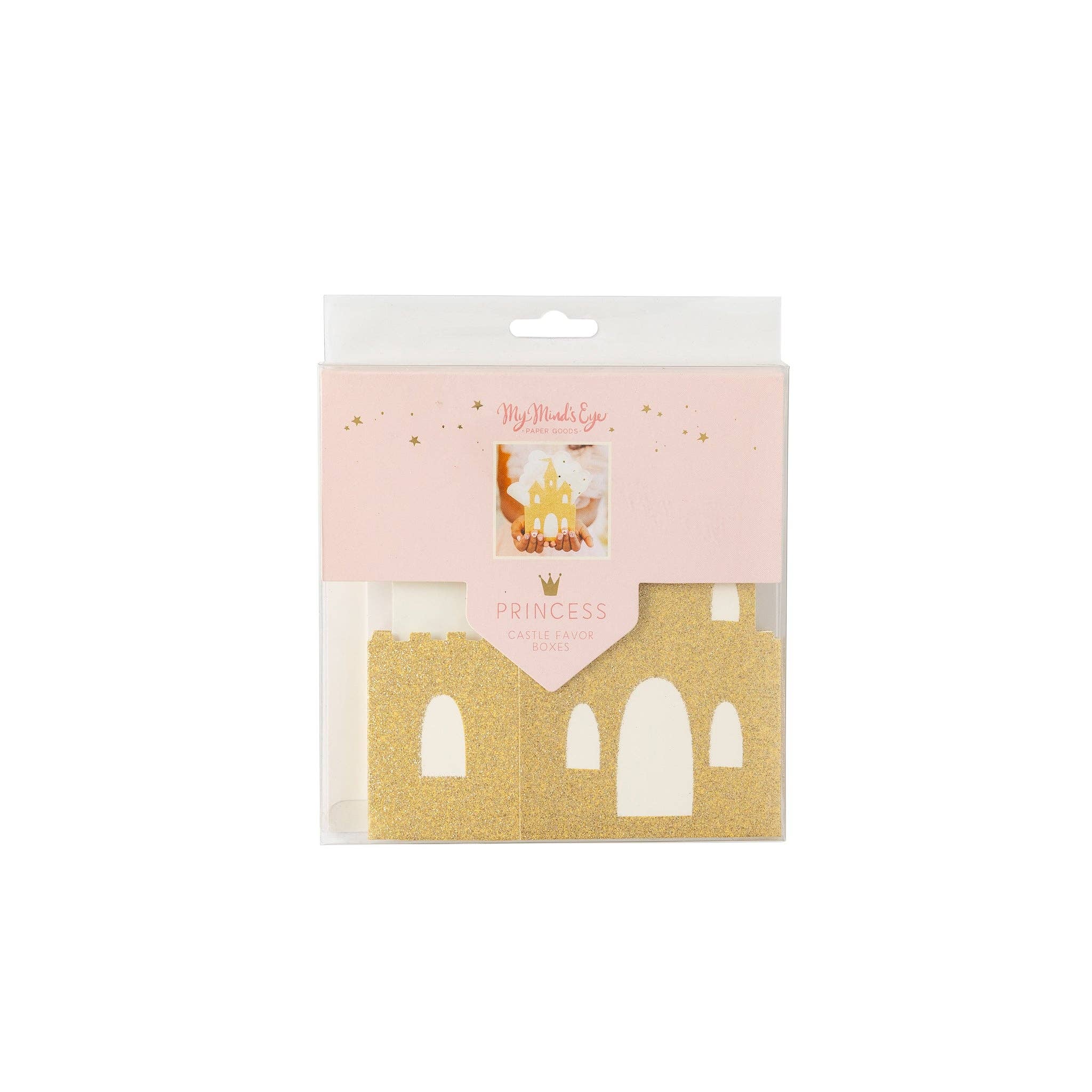 Princess Castle Favor Boxes - 8 PK