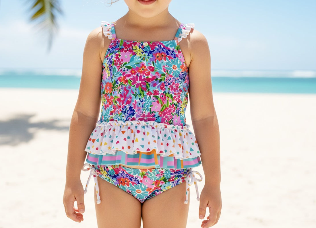 Selah Tankini Swimsuit - Confetti Dreams