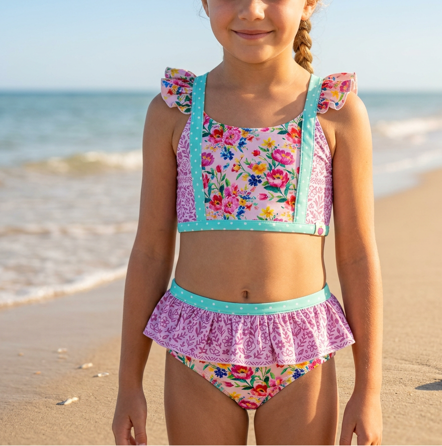 Nora Swimsuit - Fairy Mint (Pre-Order)