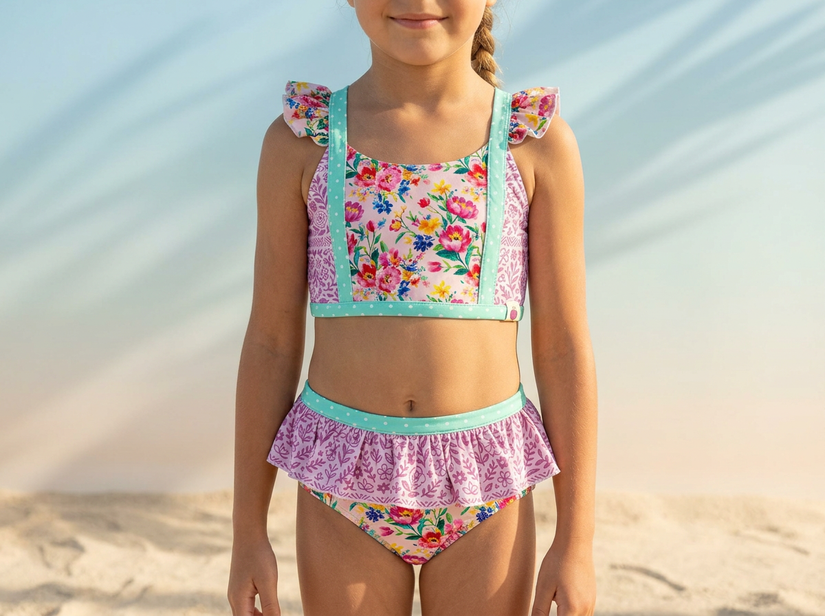 Nora Swimsuit - Fairy Mint (Pre-Order)