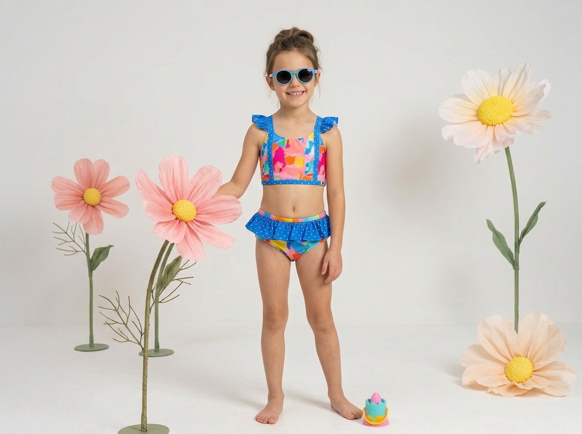 Nora Swimsuit - Rainbow Sherbet Splash (Pre-Order)