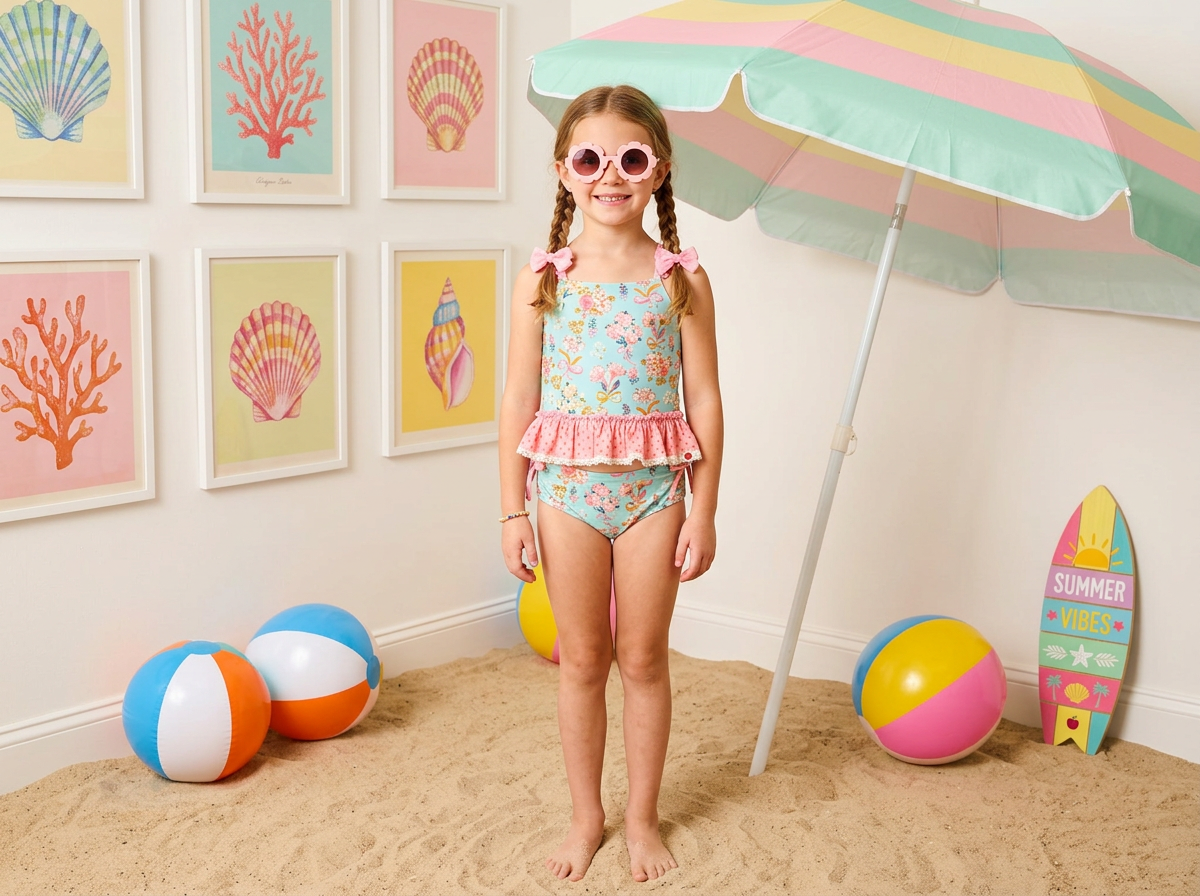 Selah Tankini Swimsuit - Maison Primrose (Pre-Order)