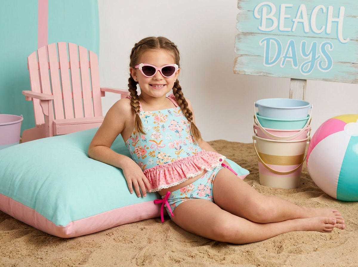 Selah Tankini Swimsuit - Maison Primrose (Pre-Order)