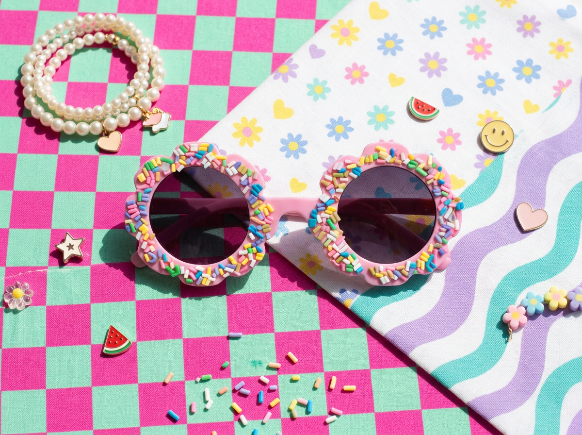 Sprinkle Sunglasses - Pink