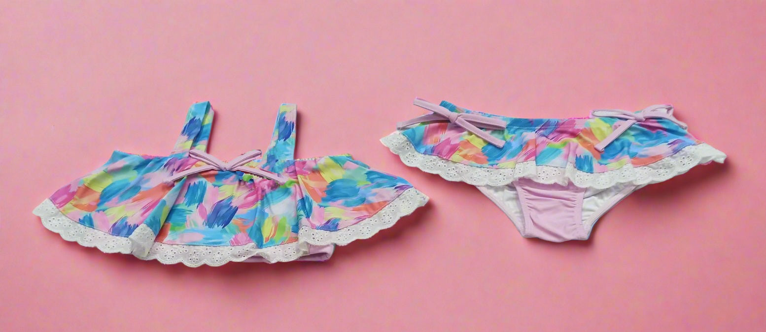 Gemma Swimsuit - Painted Petals