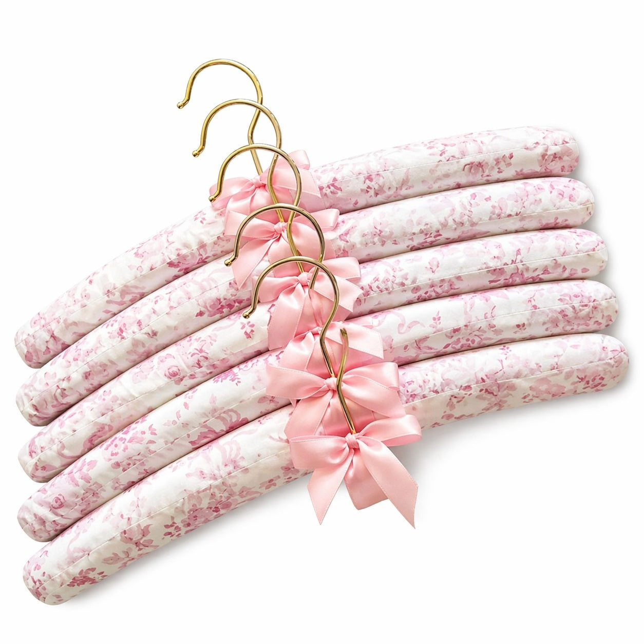 Fabric Clothing Hanger Set (Multiple Colors)