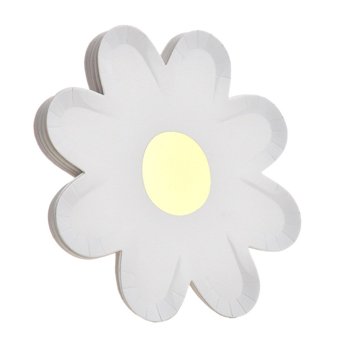Daisy Paper Plates (7 in)