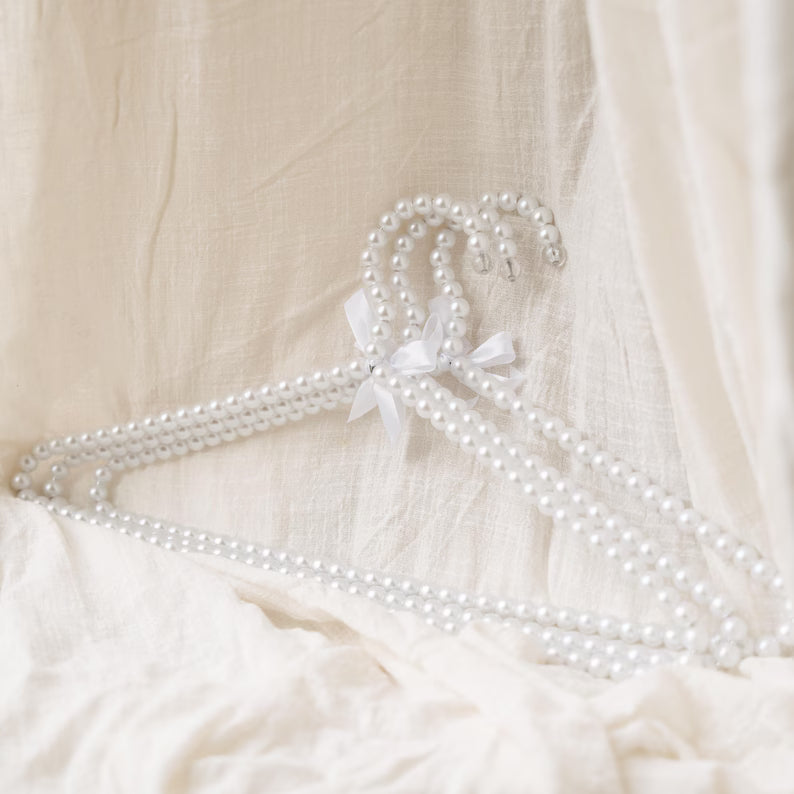 Pearl Clothing Hanger Set (Multiple Colors)