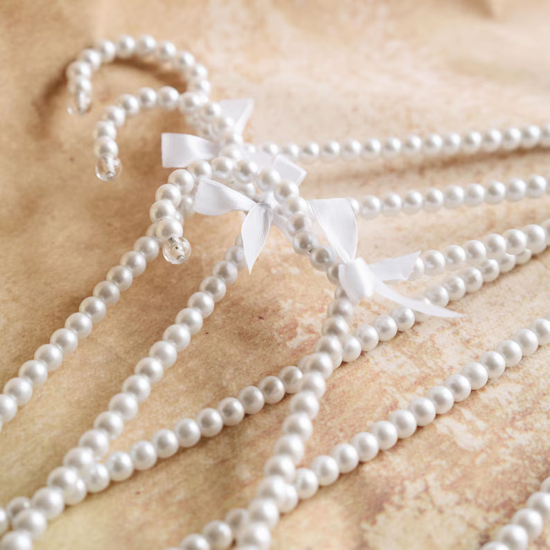 Pearl Clothing Hanger Set (Multiple Colors)