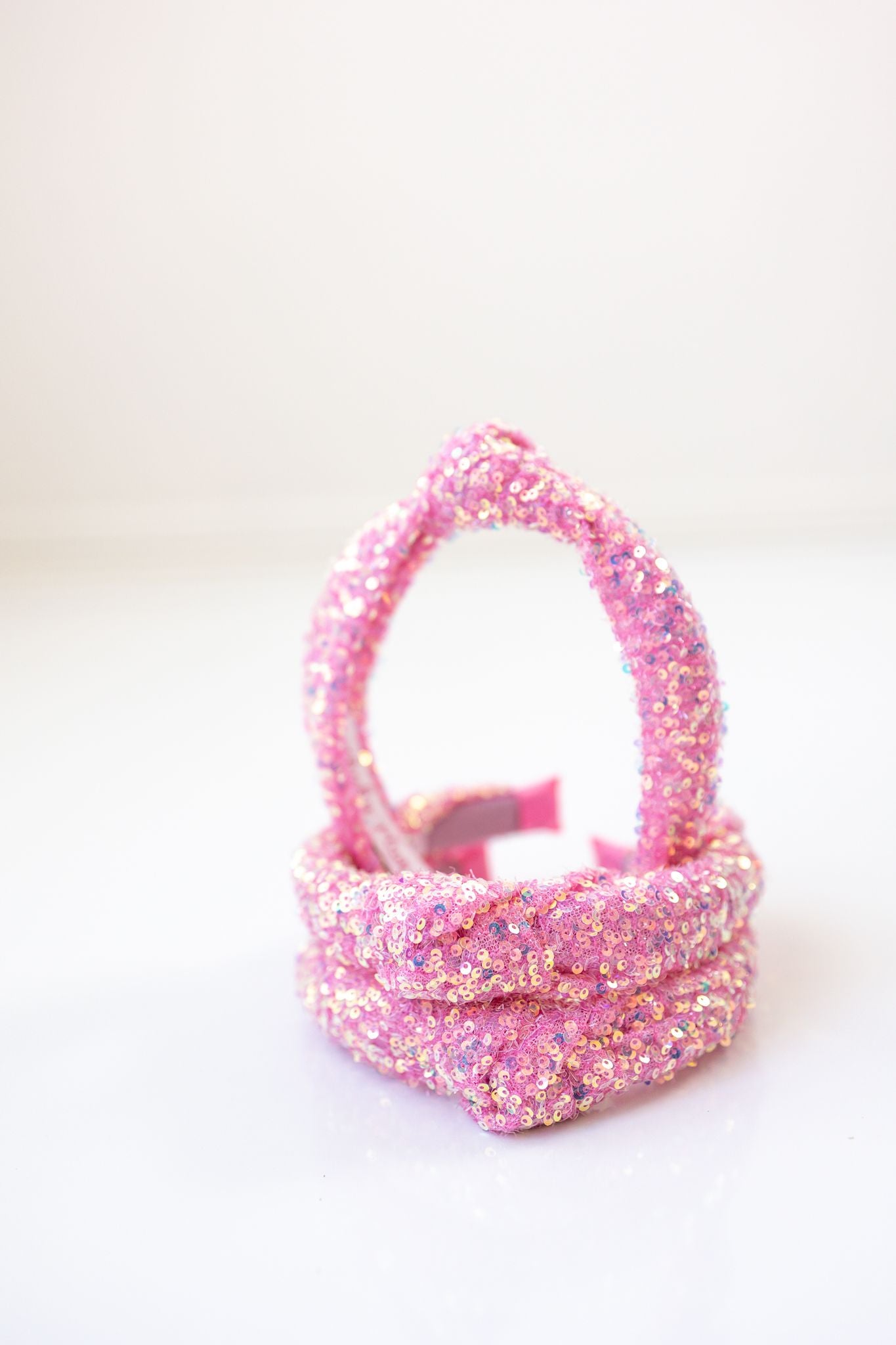 Sequin Headband - Pop of Pink